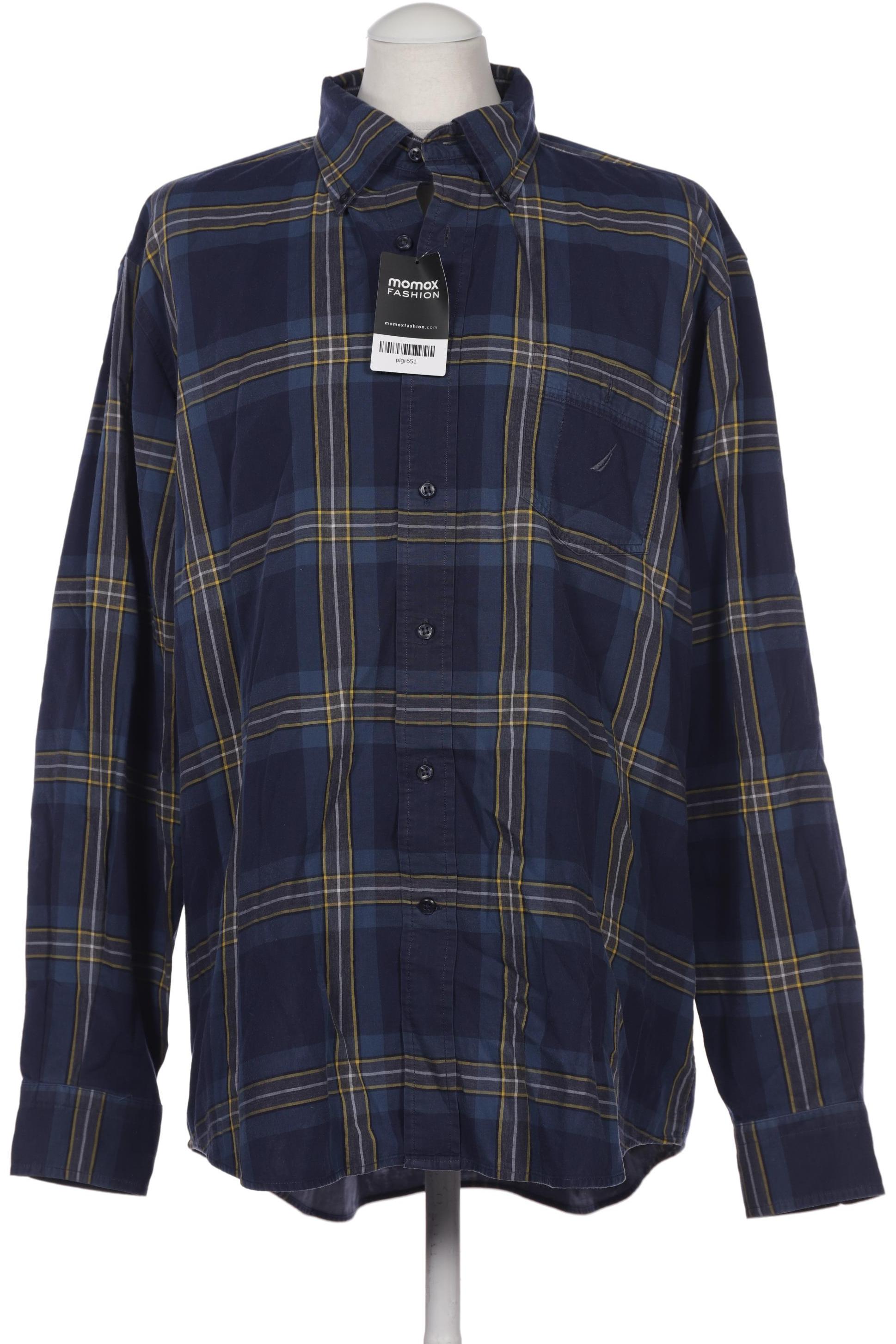 

Nautica Herren Hemd, marineblau, Gr. 52