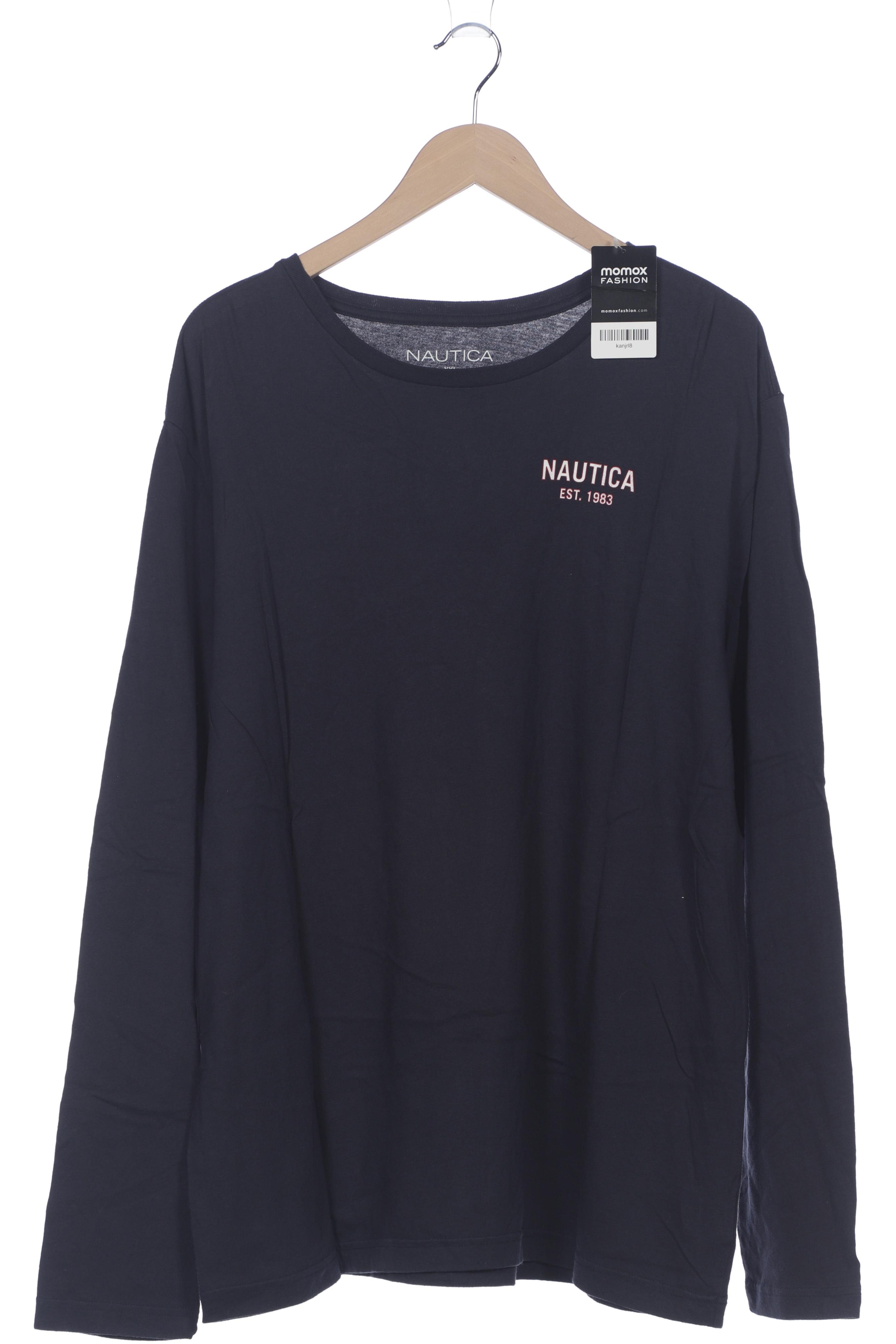 

Nautica Herren Langarmshirt, marineblau, Gr. 56