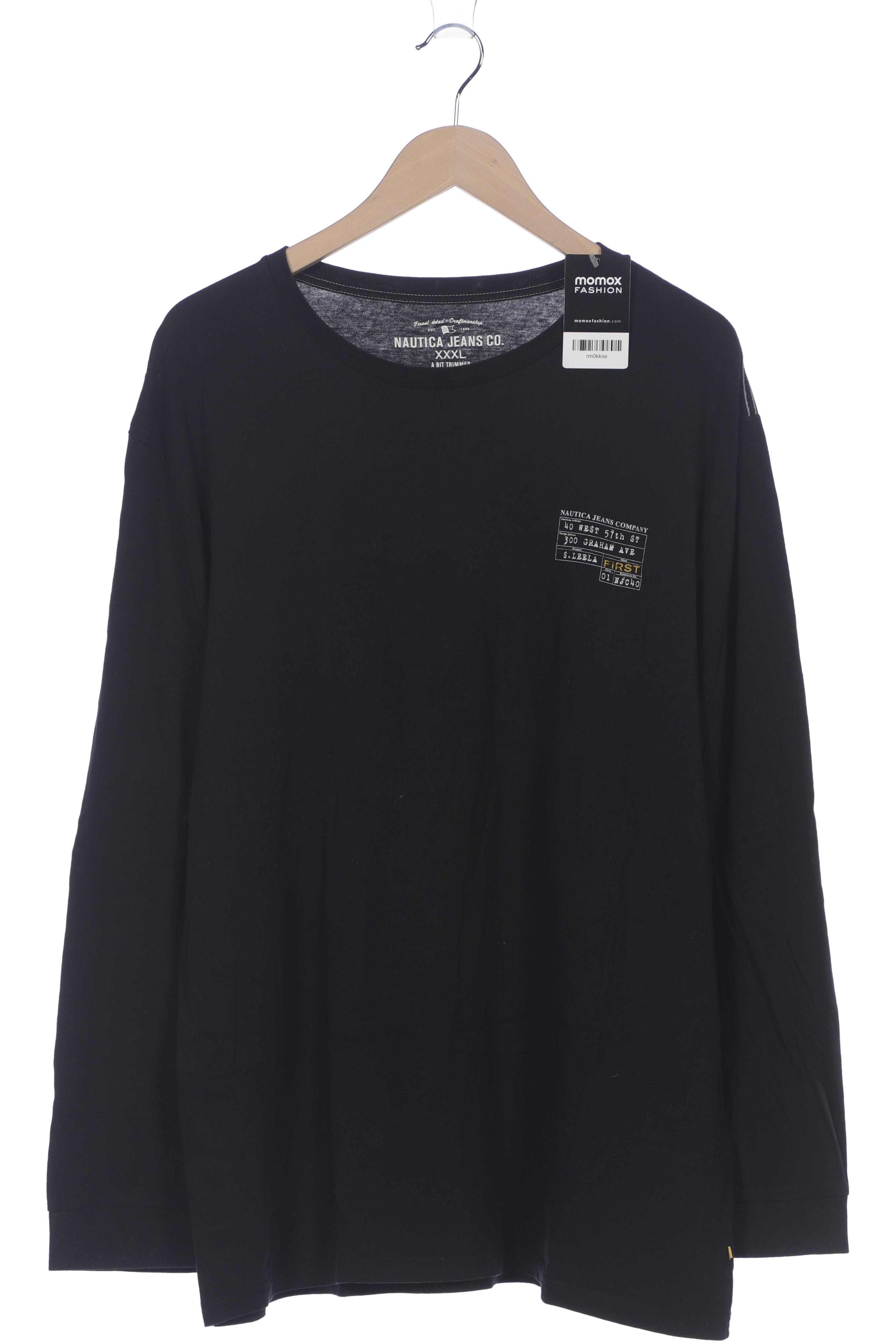 

Nautica Herren Langarmshirt, schwarz, Gr. 58