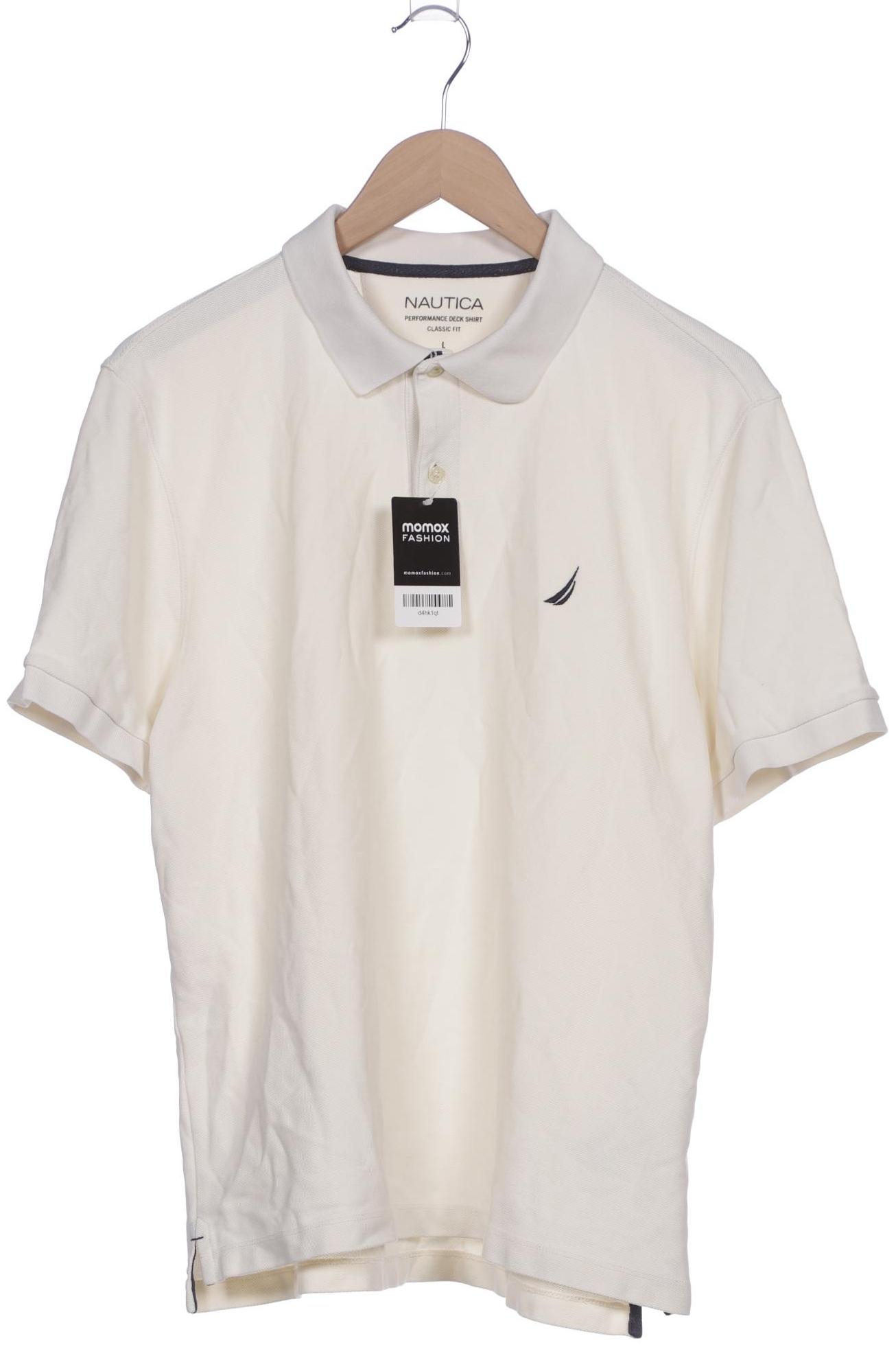 

Nautica Herren Poloshirt, cremeweiß, Gr. 52