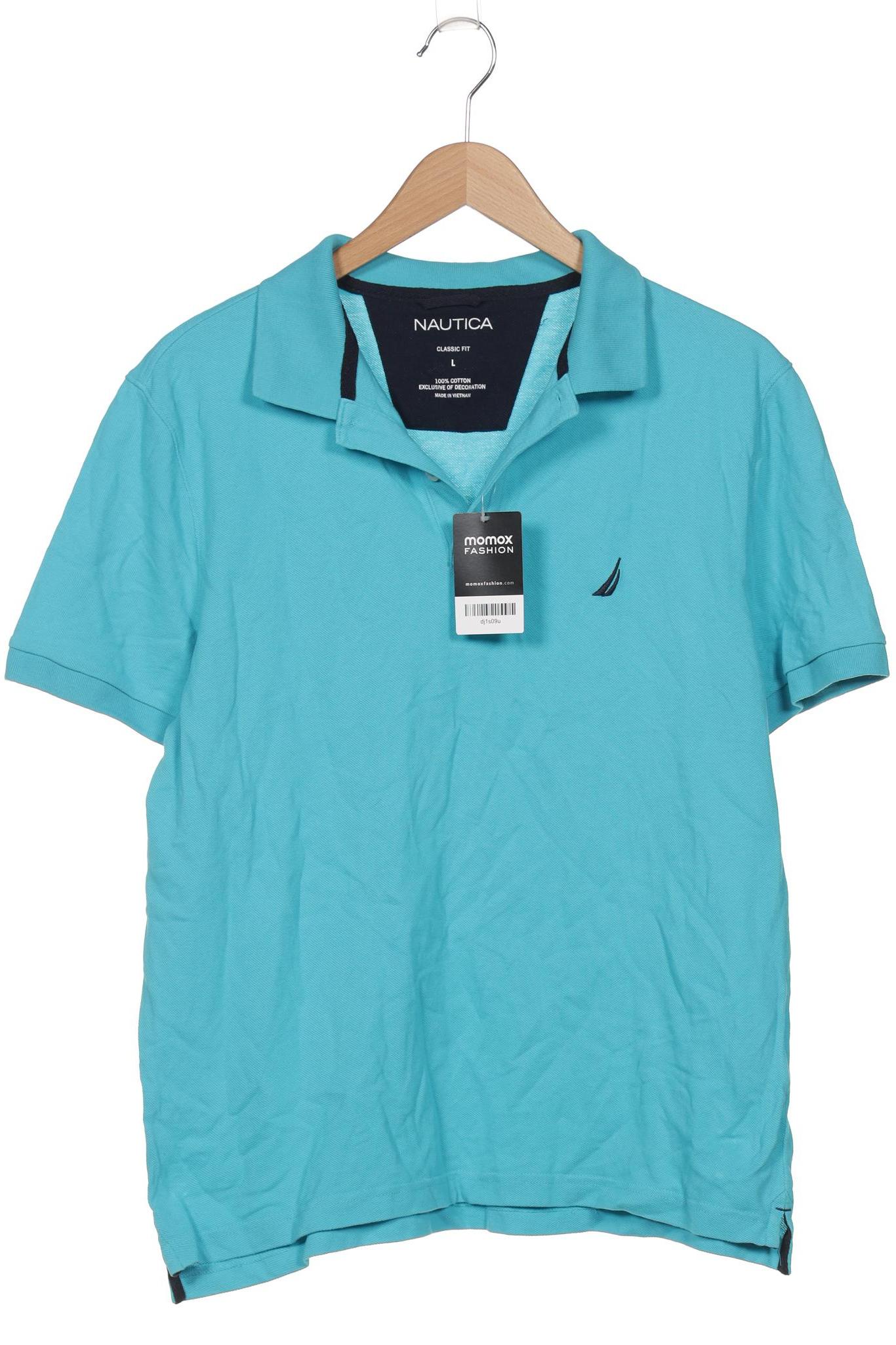 

Nautica Herren Poloshirt, blau, Gr. 52