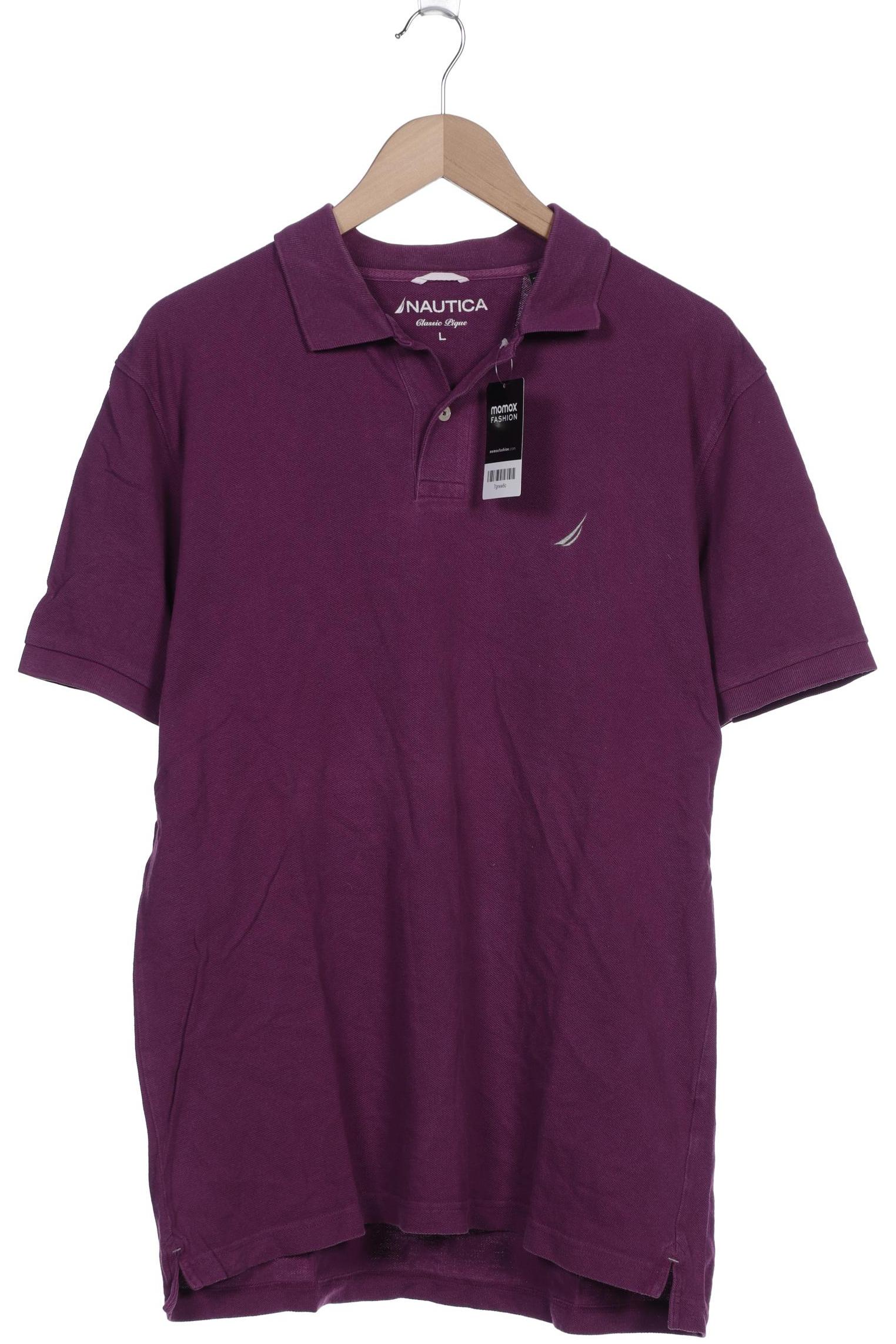 

Nautica Herren Poloshirt, flieder, Gr. 52
