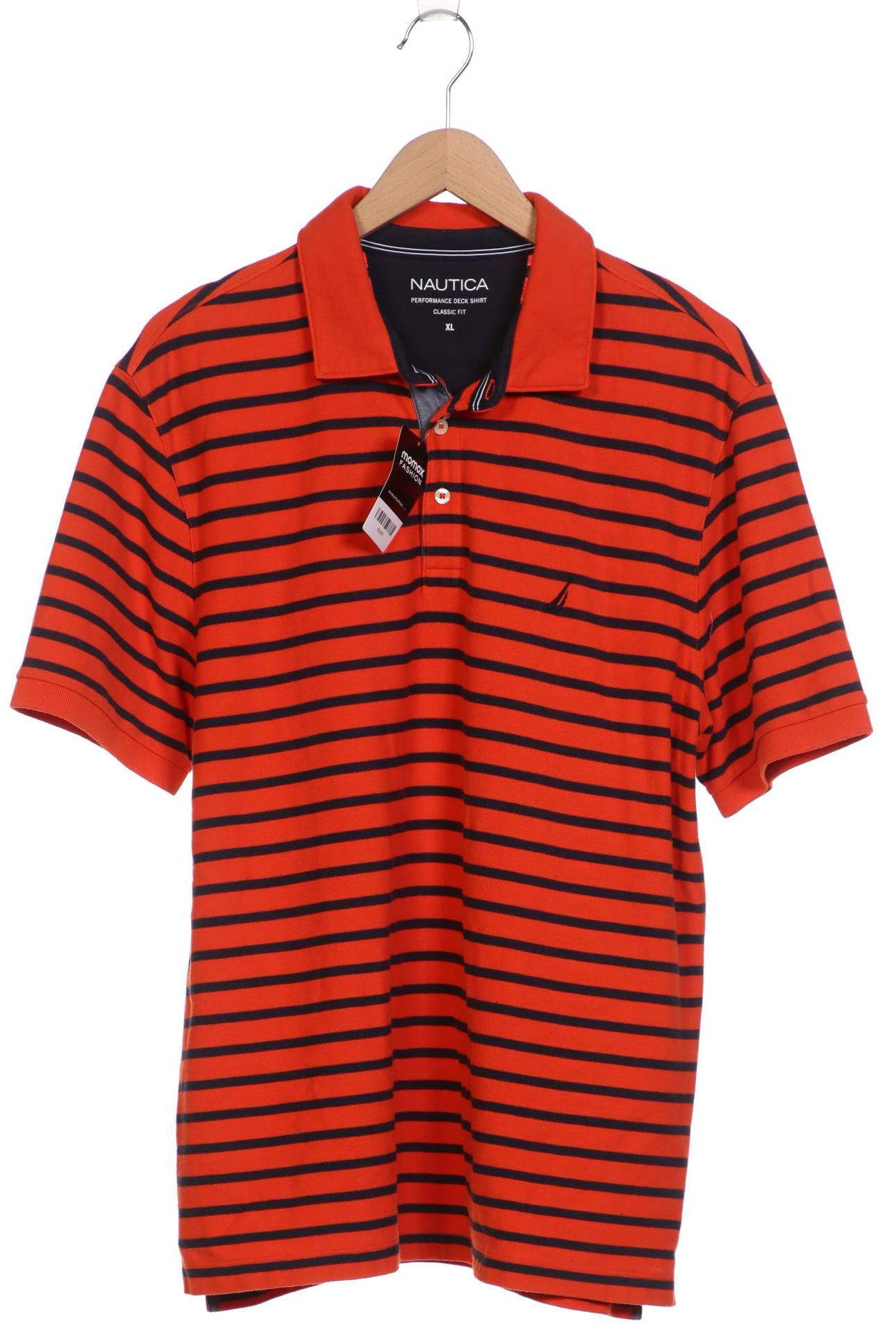 

Nautica Herren Poloshirt, orange, Gr. 54