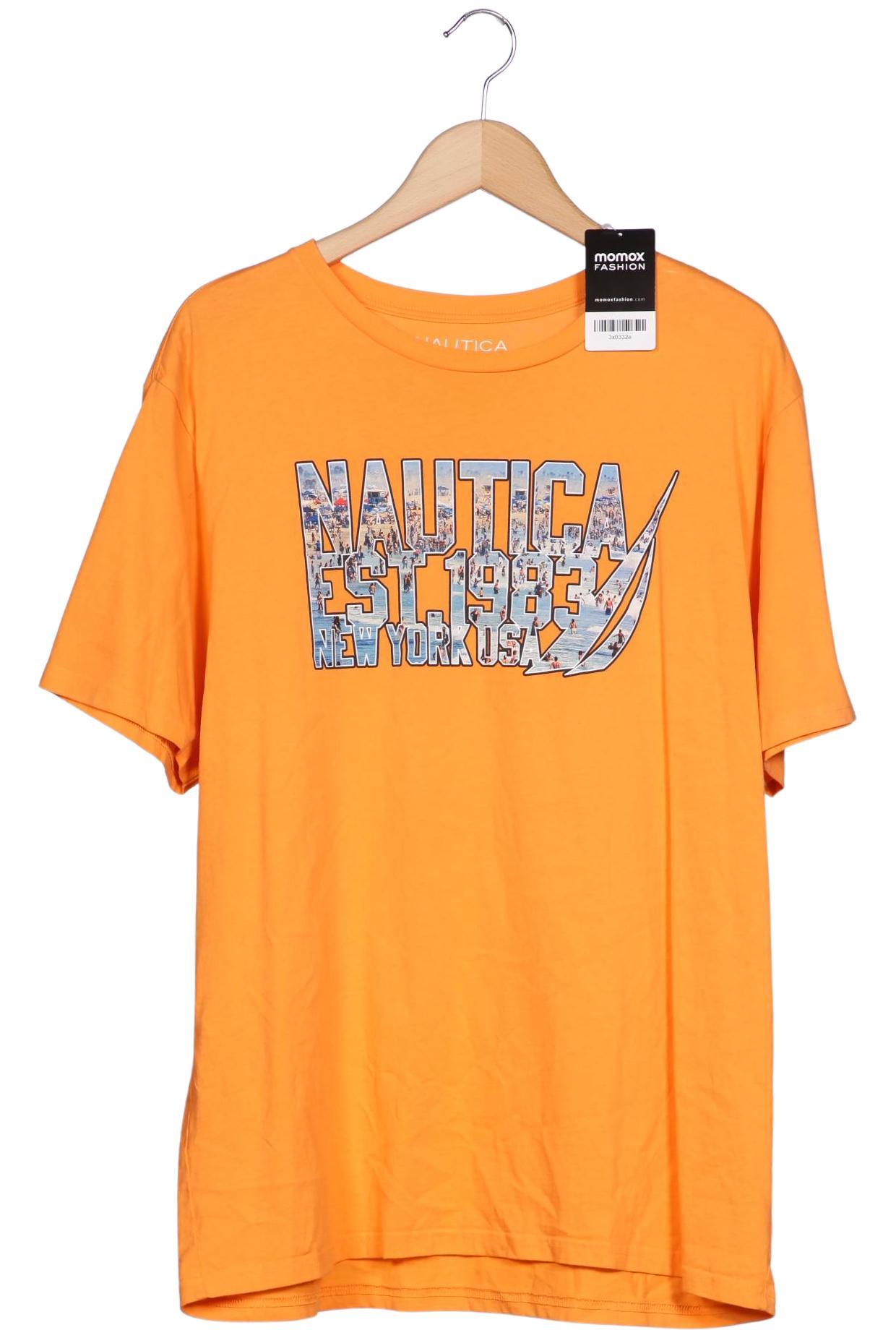 

Nautica Herren T-Shirt, orange, Gr. 52