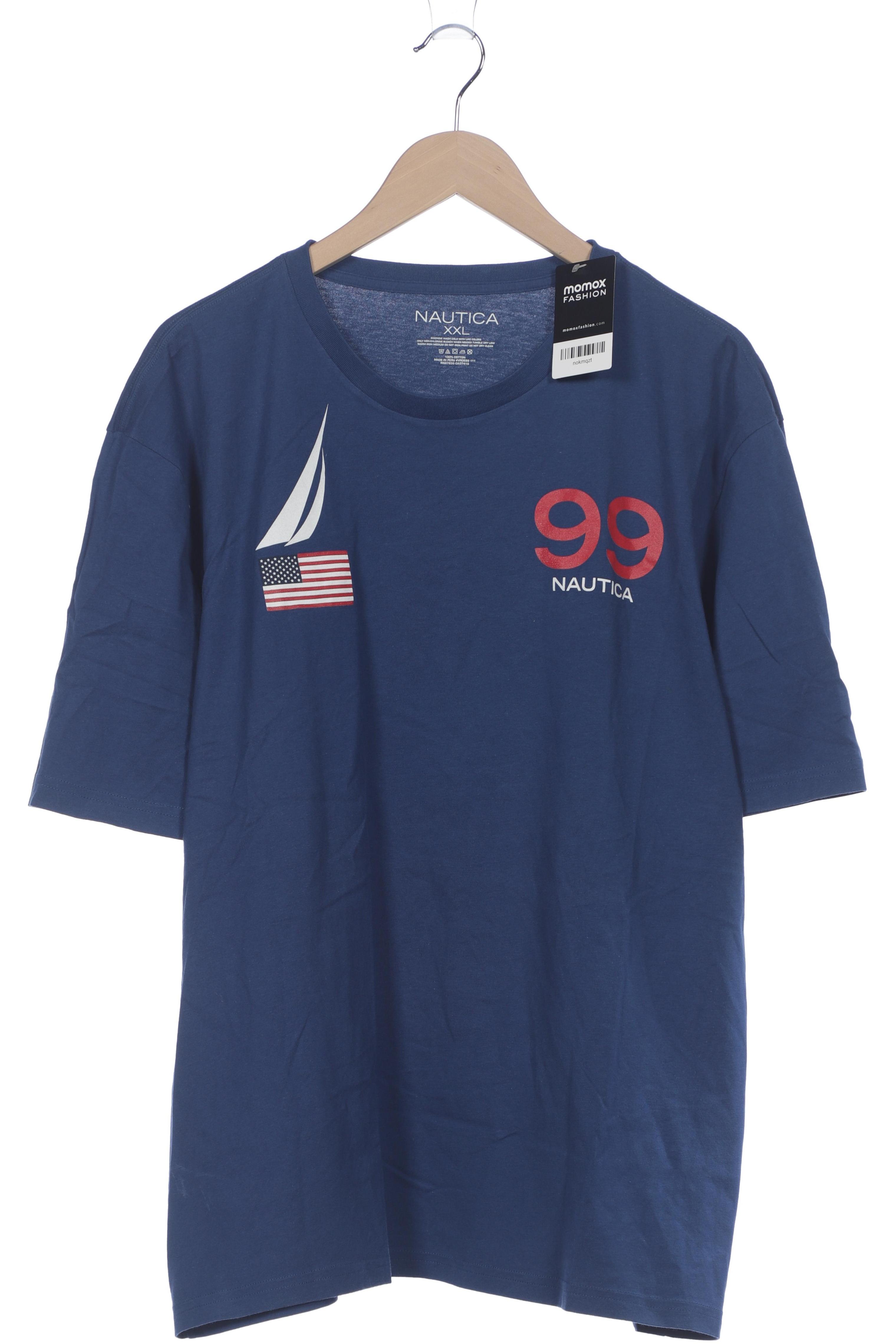 

Nautica Herren T-Shirt, blau, Gr. 56