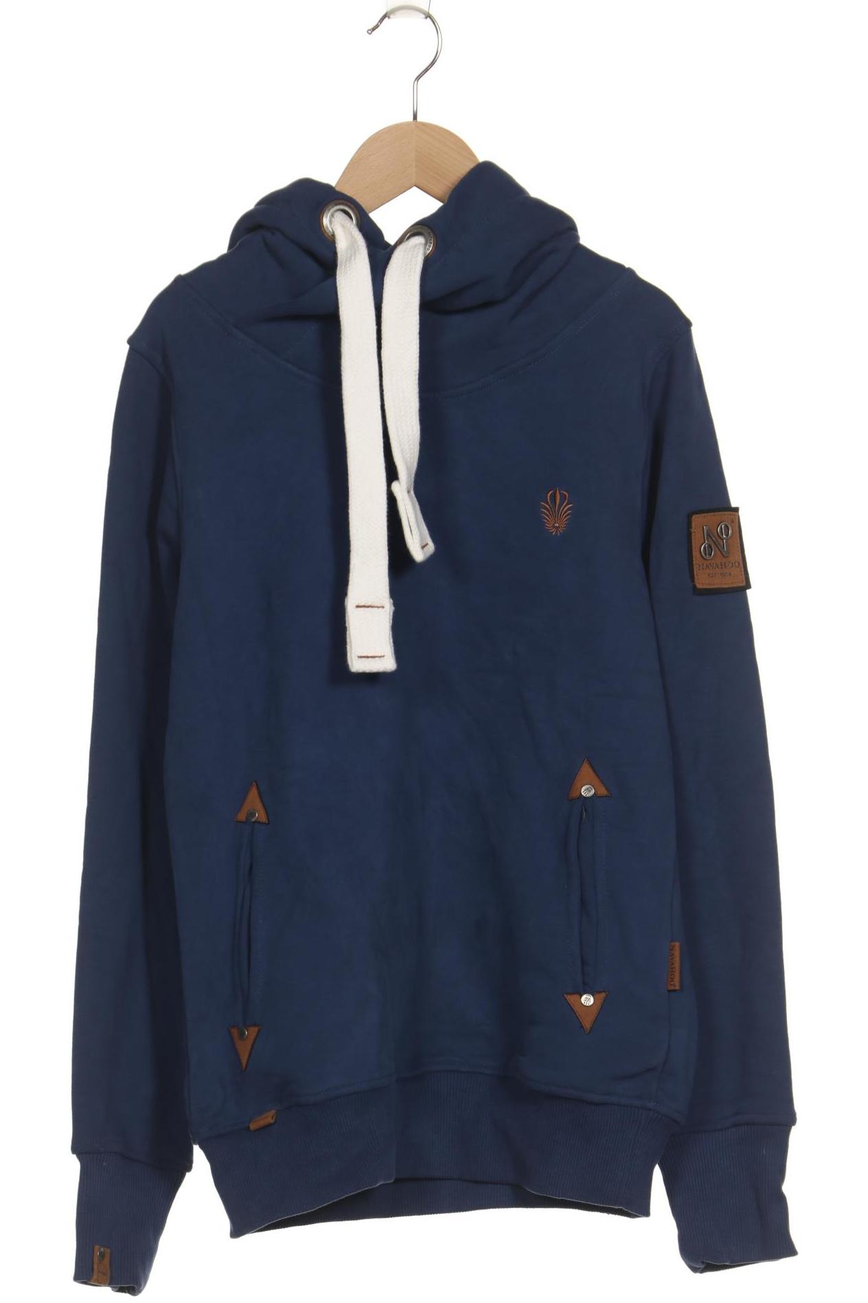 

Navahoo Damen Kapuzenpullover, blau, Gr. 38