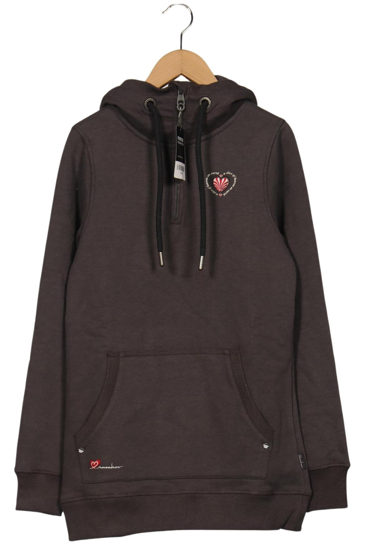 Thumbnail - Navahoo Damen Kapuzenpullover, grau, Gr. 36