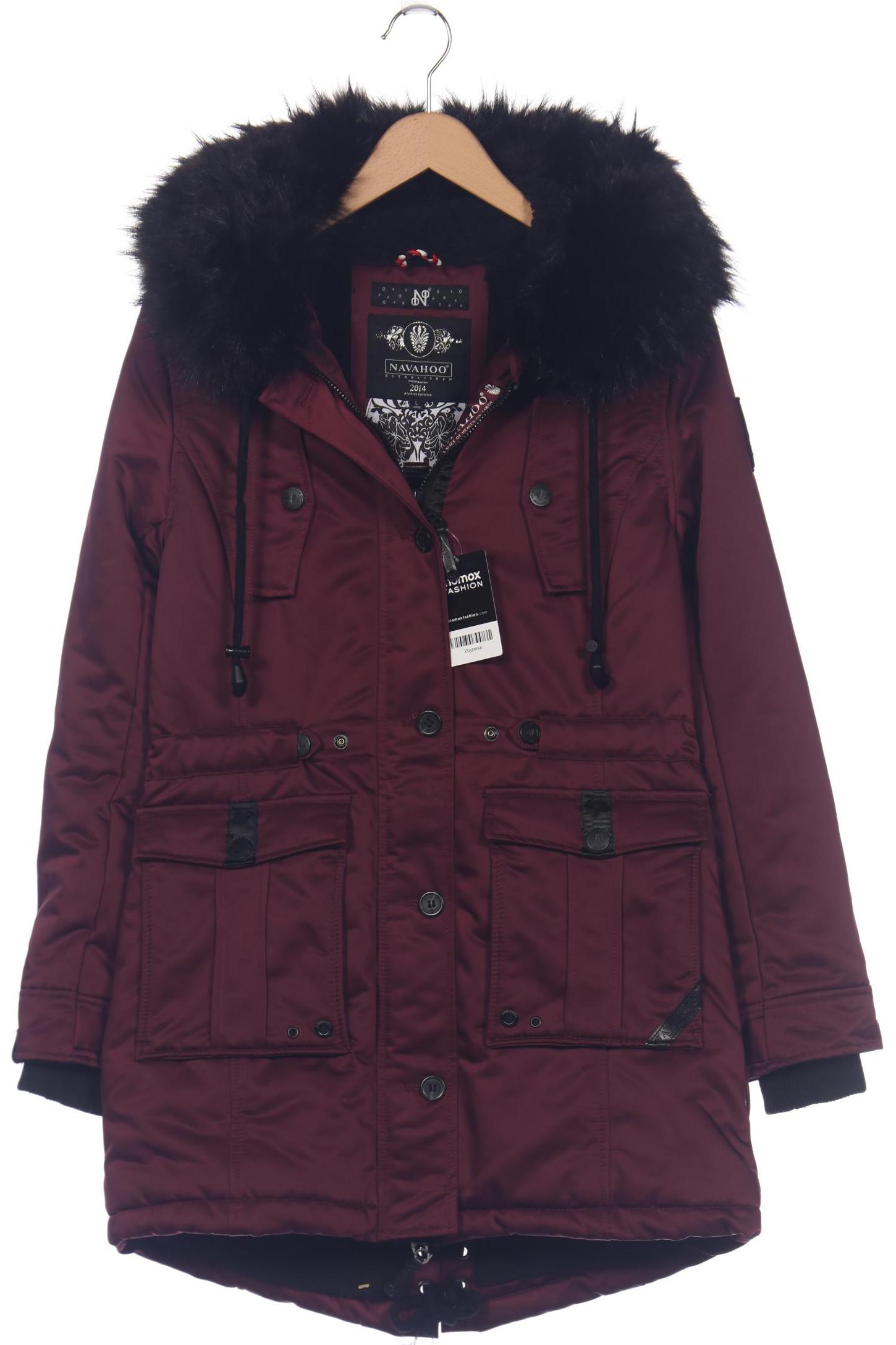 

Navahoo Damen Mantel, bordeaux, Gr. 42