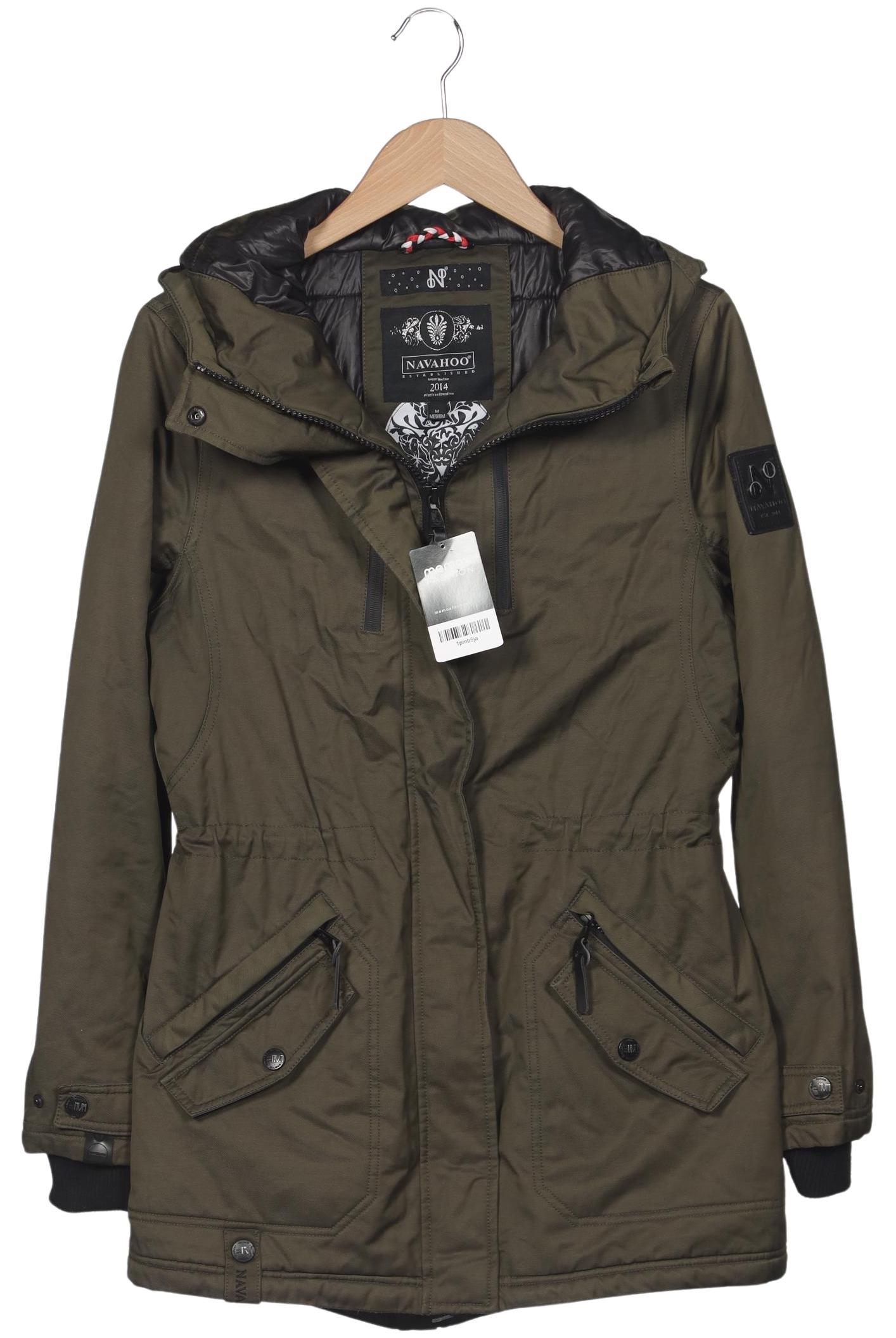 

Navahoo Damen Mantel, grün, Gr. 38