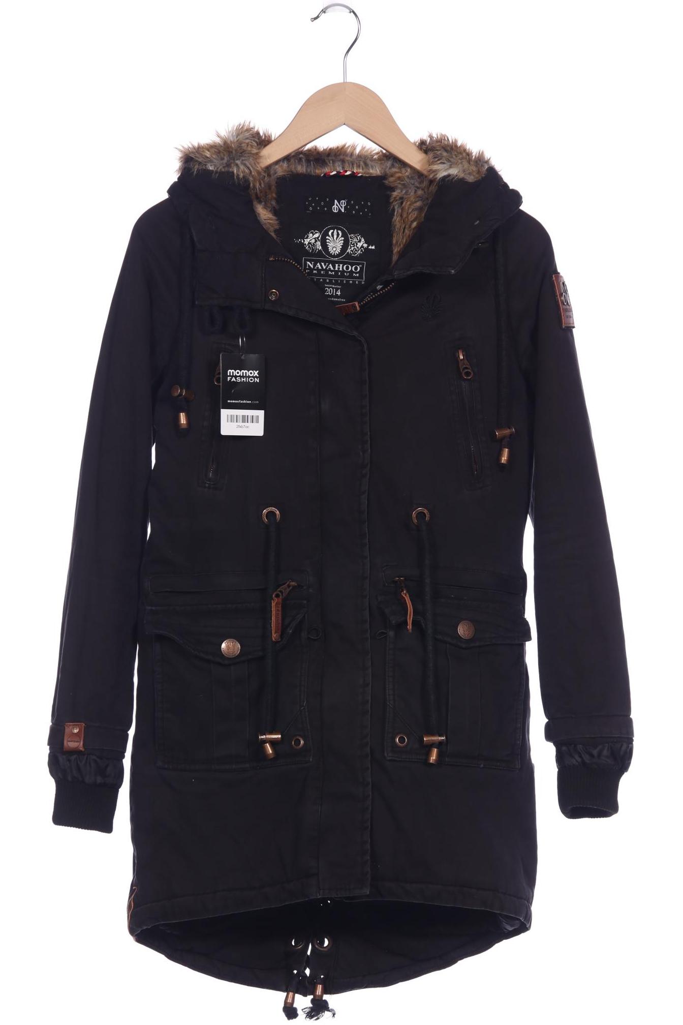 

Navahoo Damen Mantel, schwarz, Gr. 34