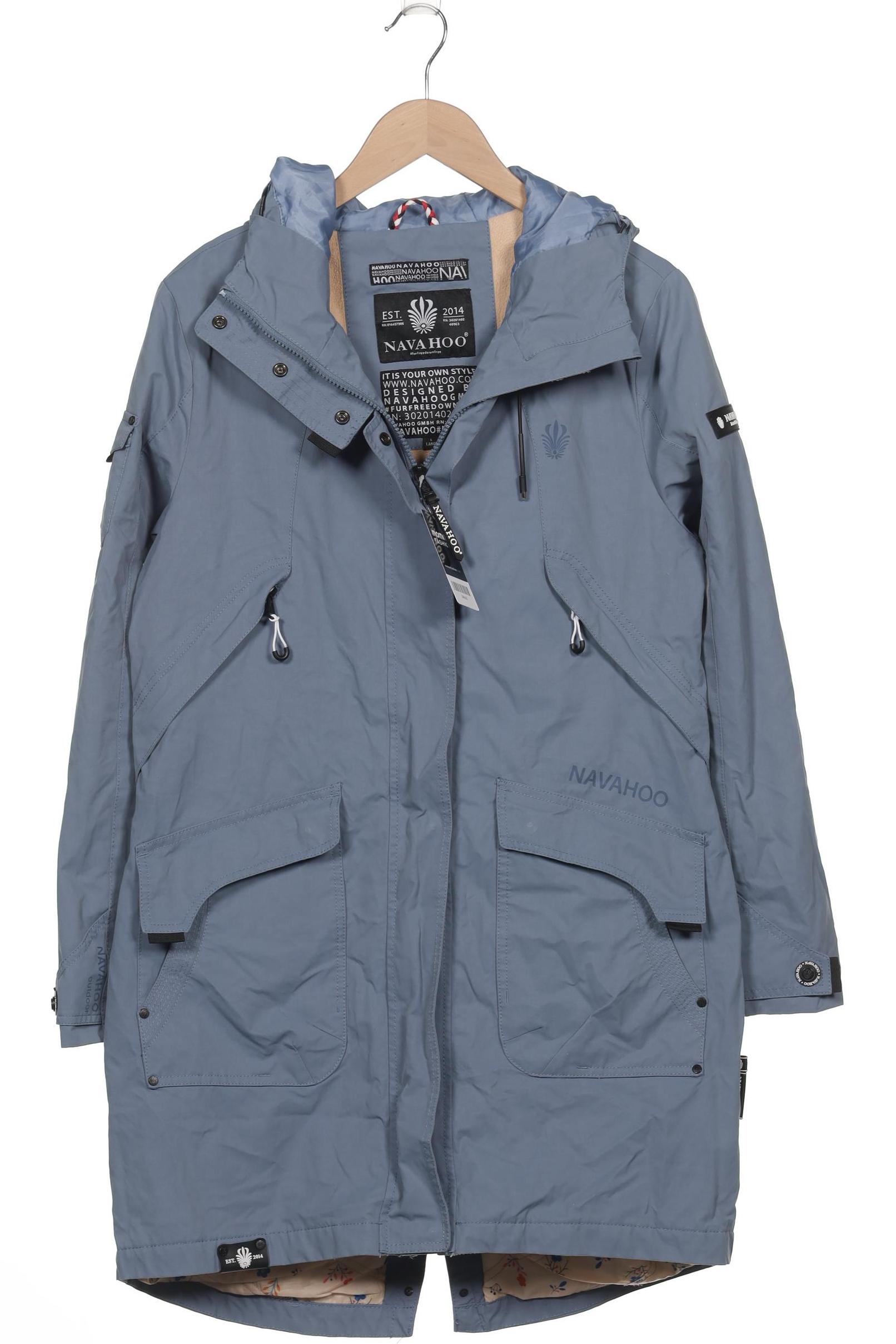 

Navahoo Damen Mantel, blau, Gr. 42