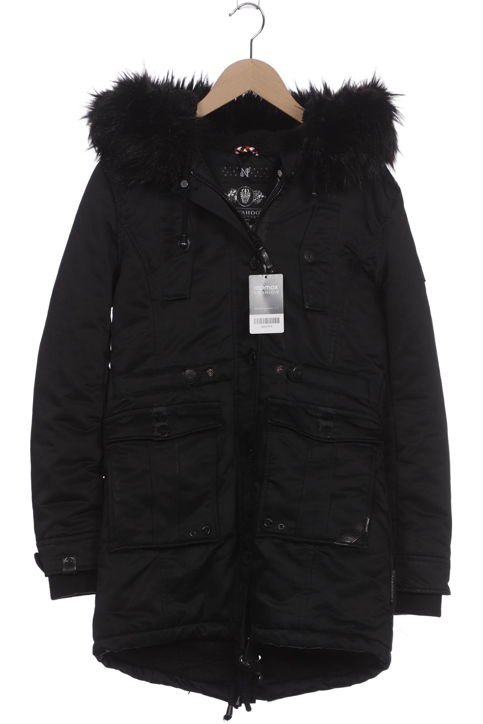 

Navahoo Damen Mantel, schwarz, Gr. 38