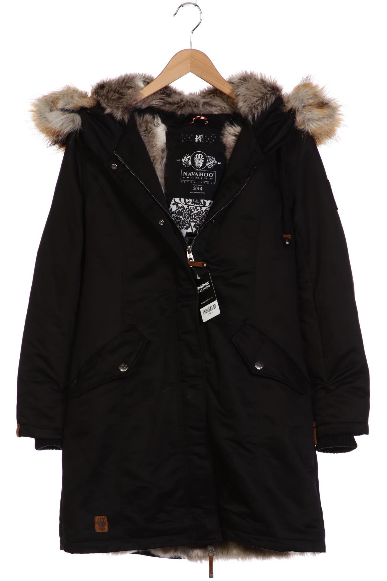 

Navahoo Damen Mantel, schwarz, Gr. 38