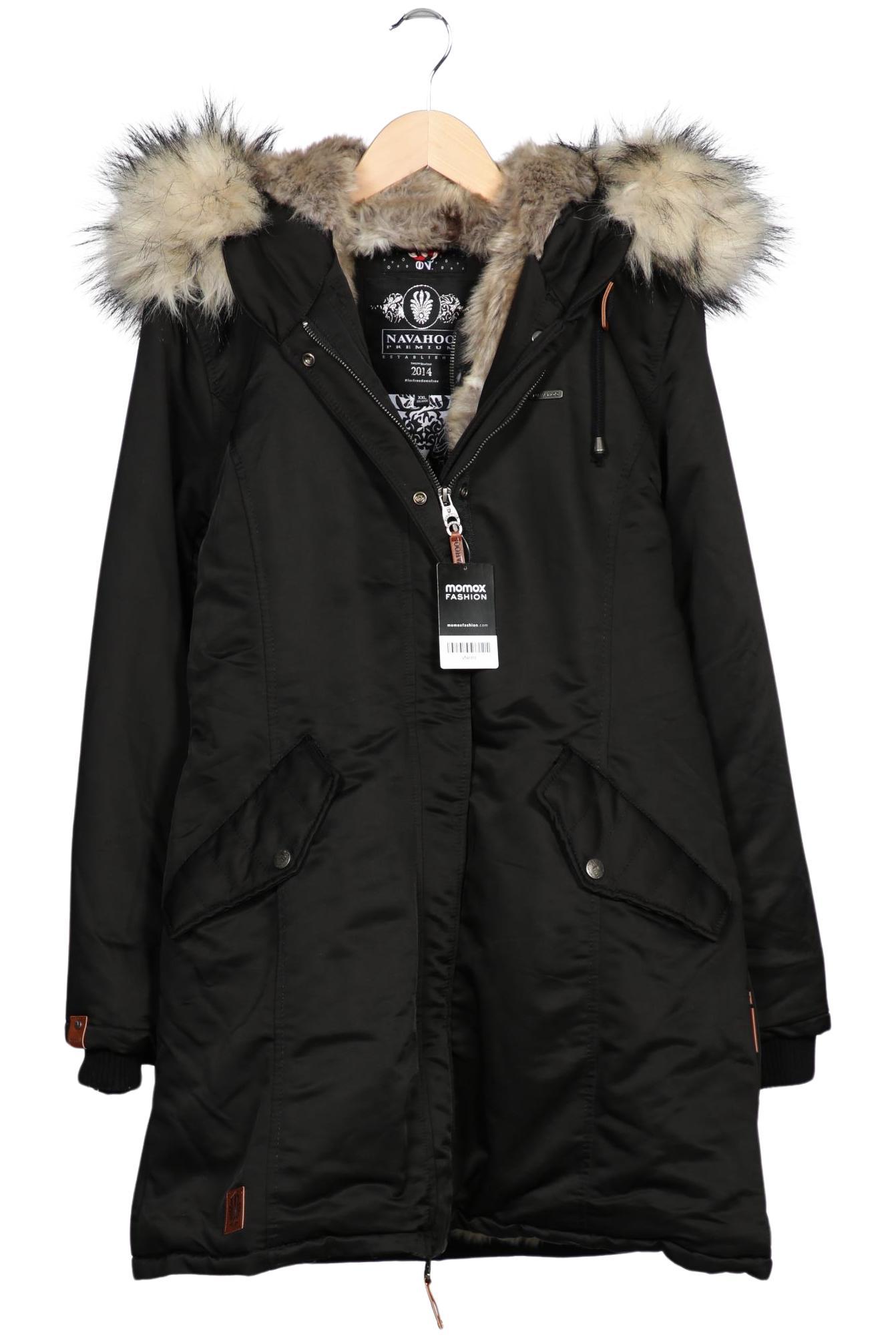 

Navahoo Damen Mantel, schwarz, Gr. 46