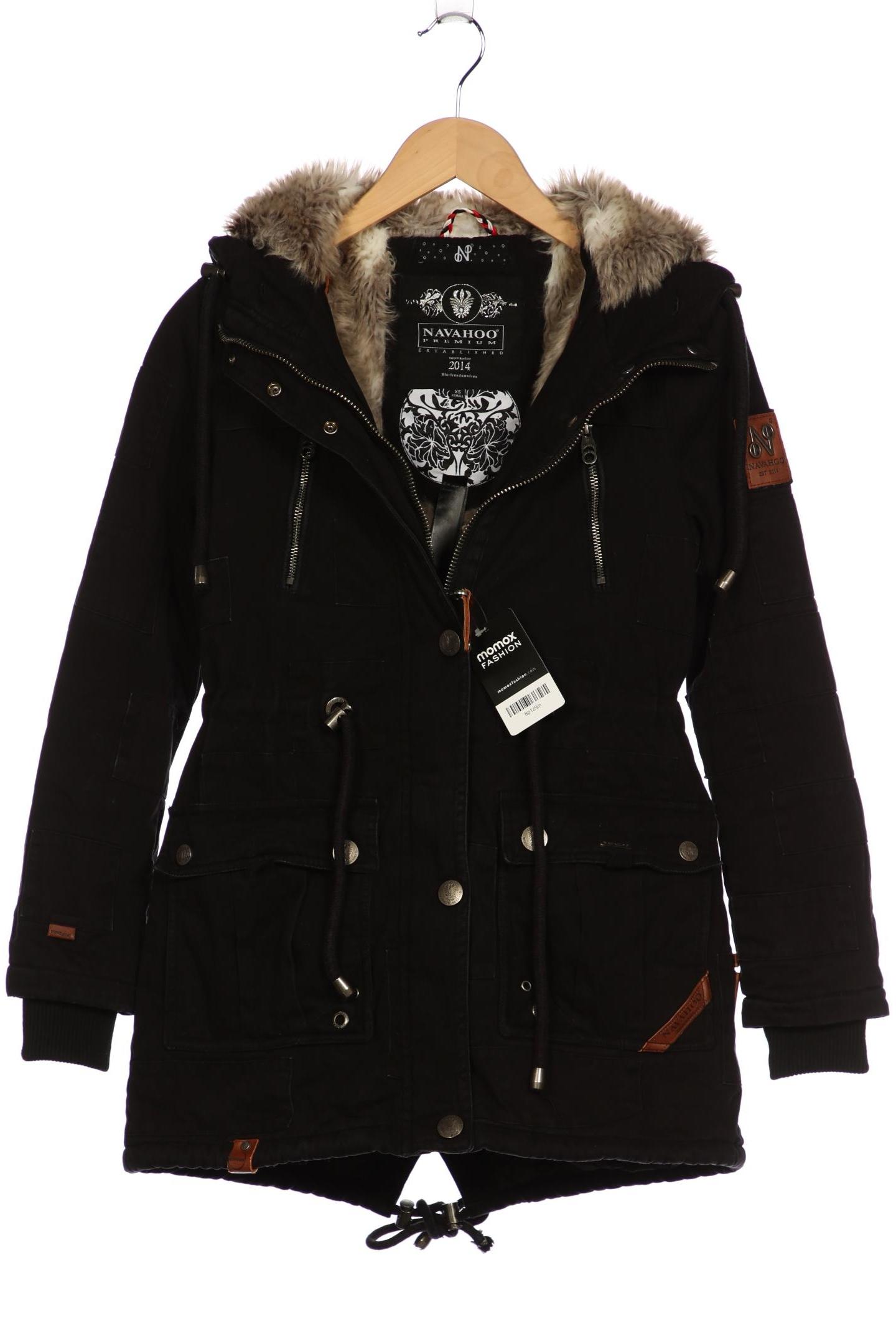 

Navahoo Damen Mantel, schwarz, Gr. 34
