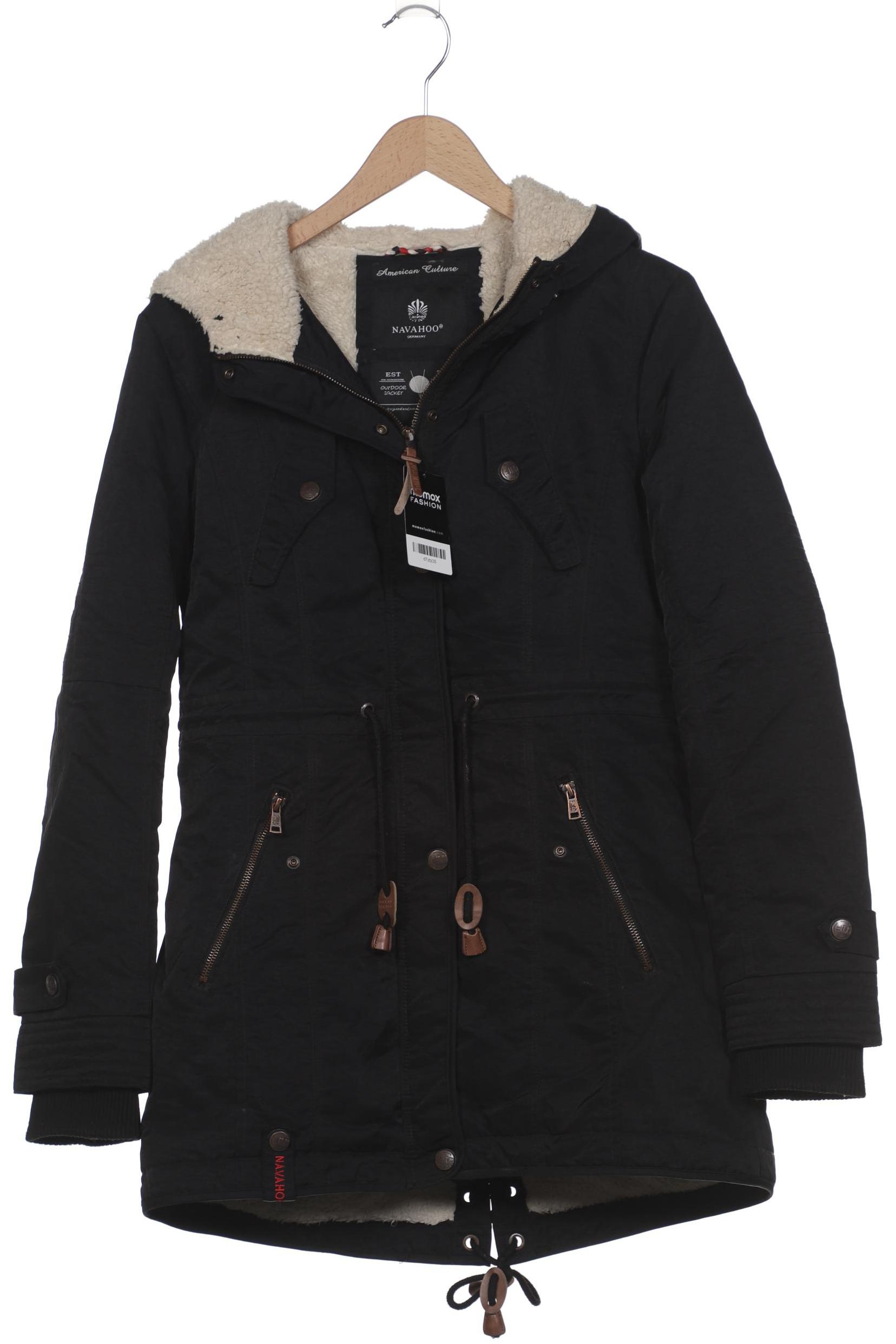 

Navahoo Damen Mantel, schwarz, Gr. 38