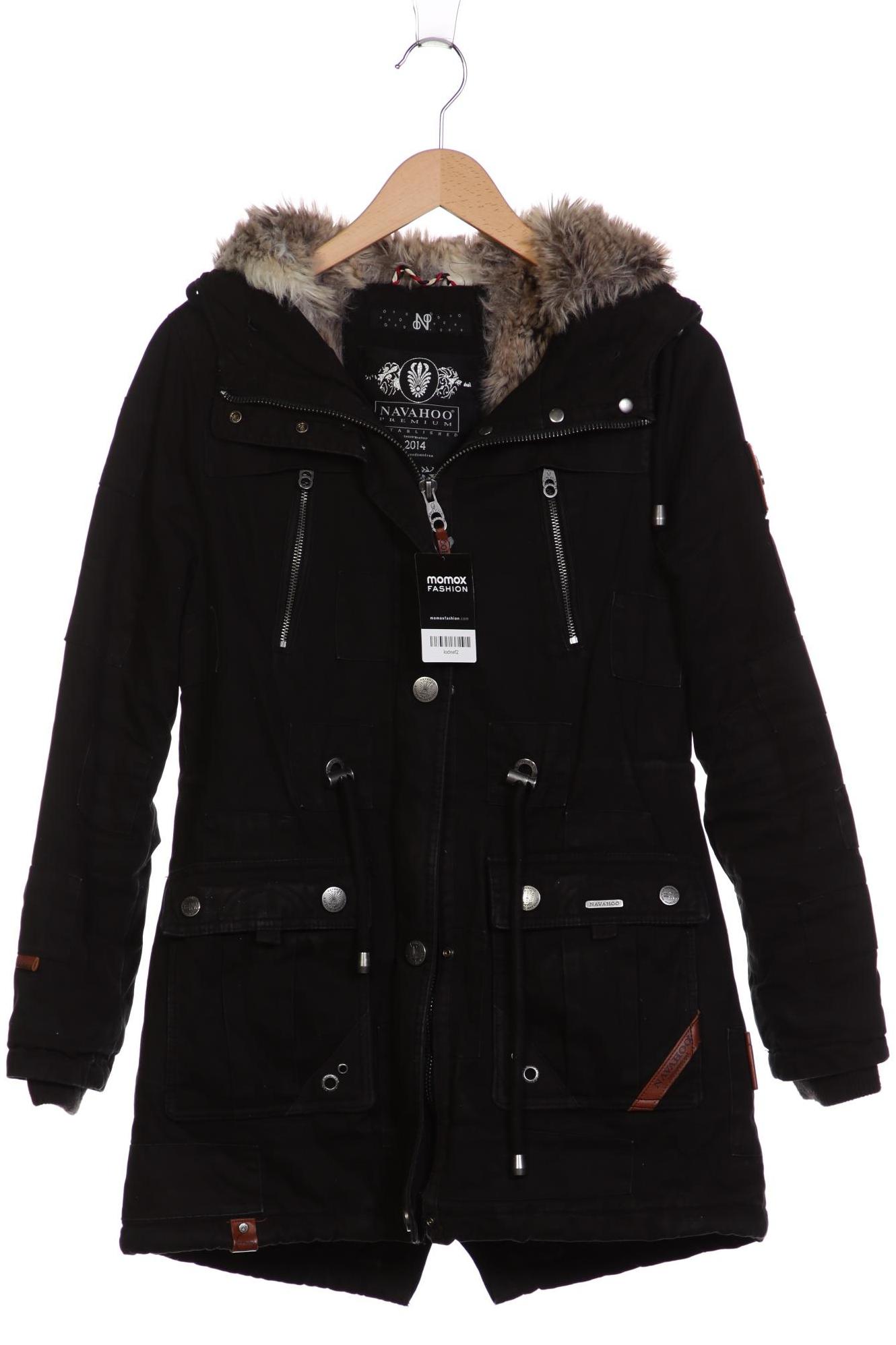 

Navahoo Damen Mantel, schwarz, Gr. 38