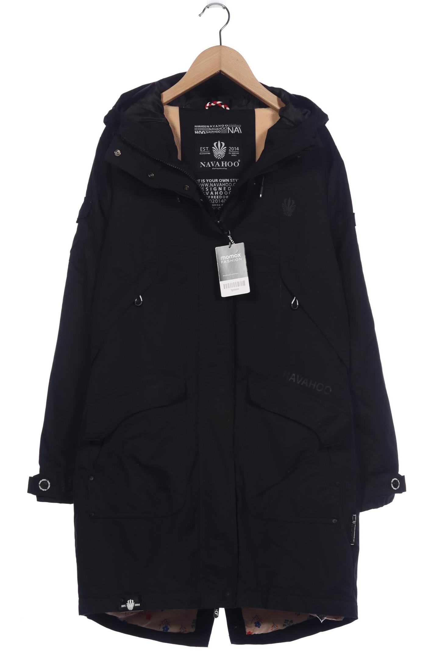 

Navahoo Damen Mantel, schwarz, Gr. 38
