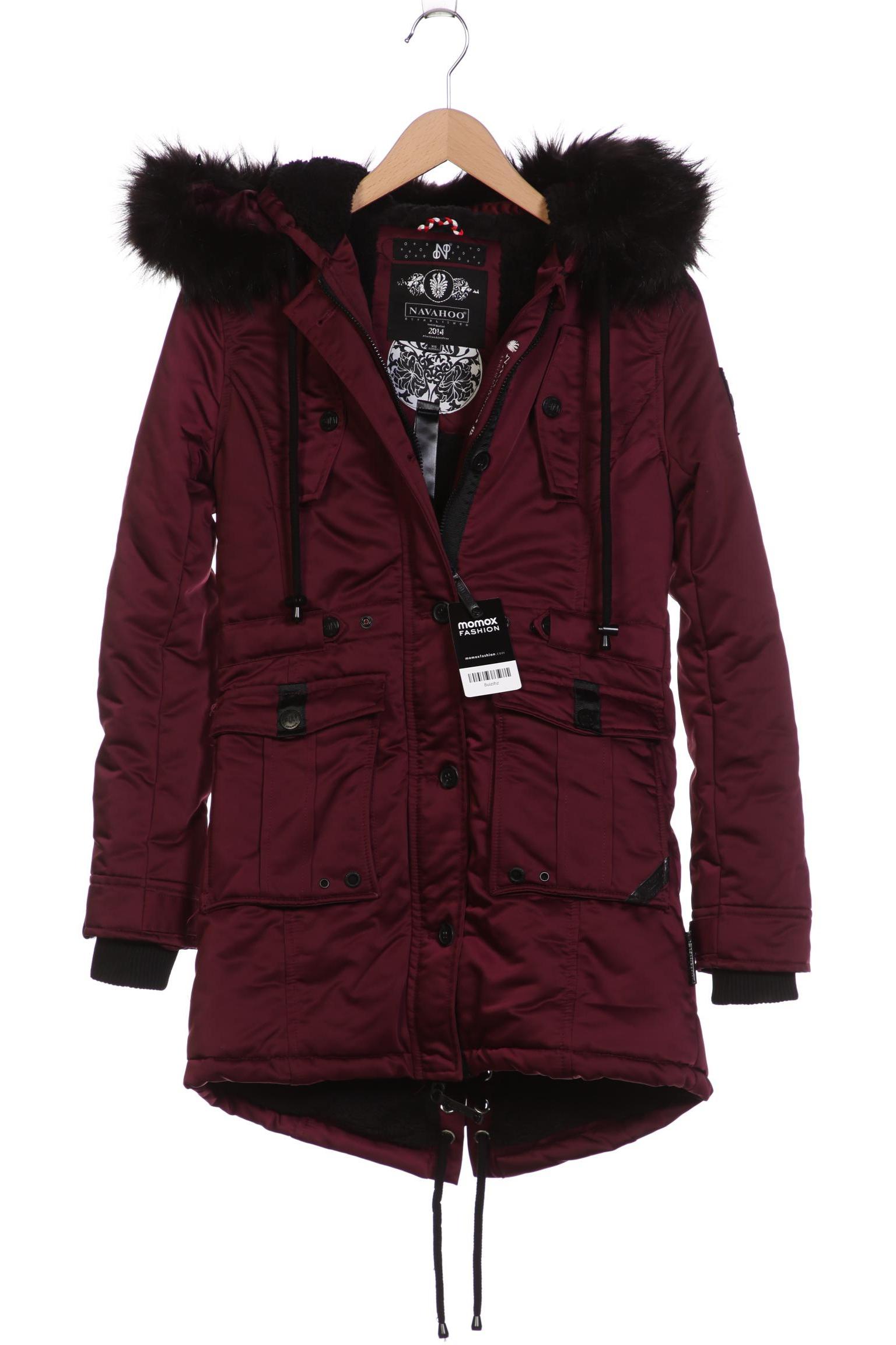 

Navahoo Damen Mantel, bordeaux, Gr. 34