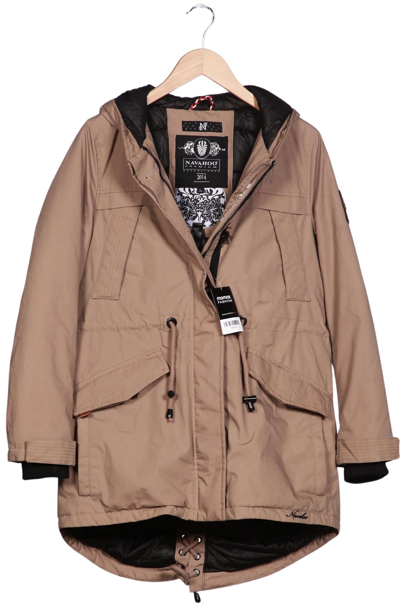 

Navahoo Damen Mantel, beige, Gr. 42
