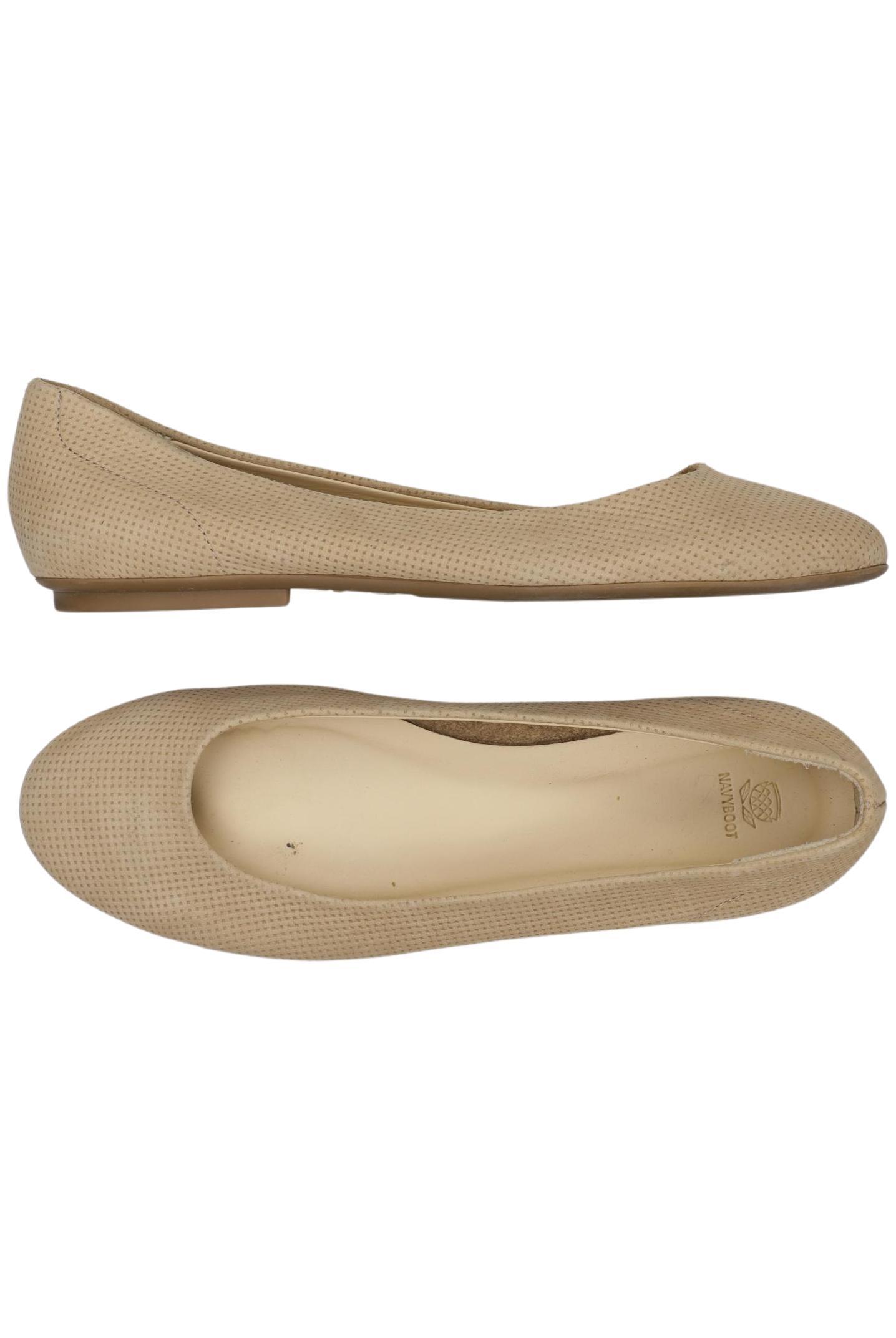 

Navyboot Damen Ballerinas, beige, Gr. 38
