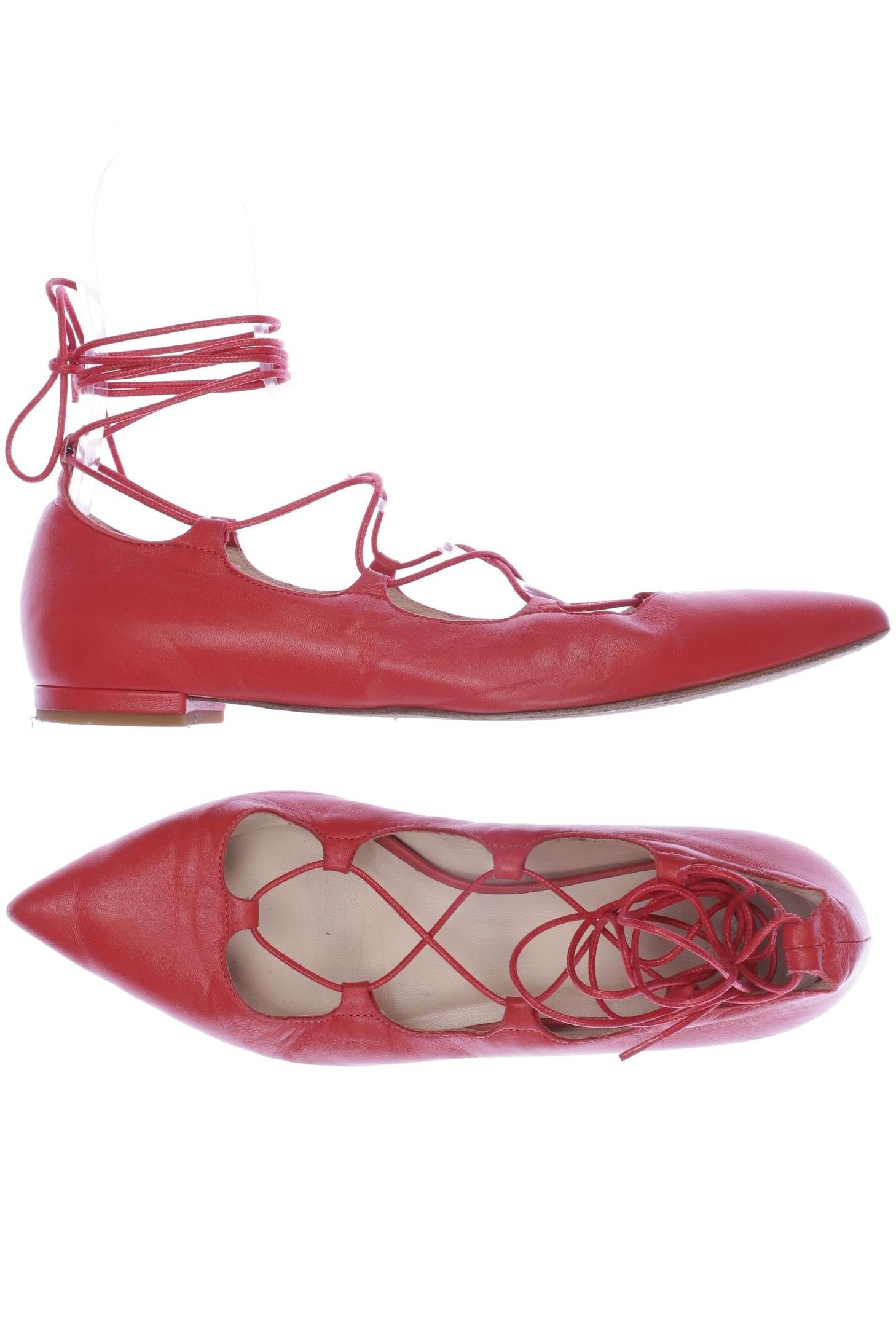 

Navyboot Damen Ballerinas, rot, Gr. 38