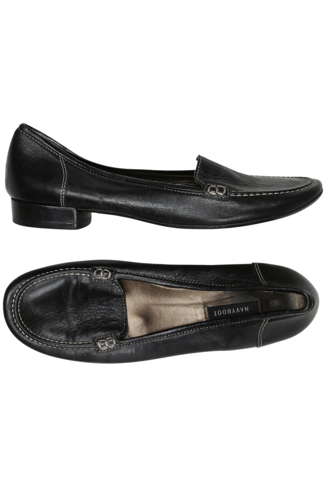 

Navyboot Damen Halbschuh, schwarz, Gr. 38