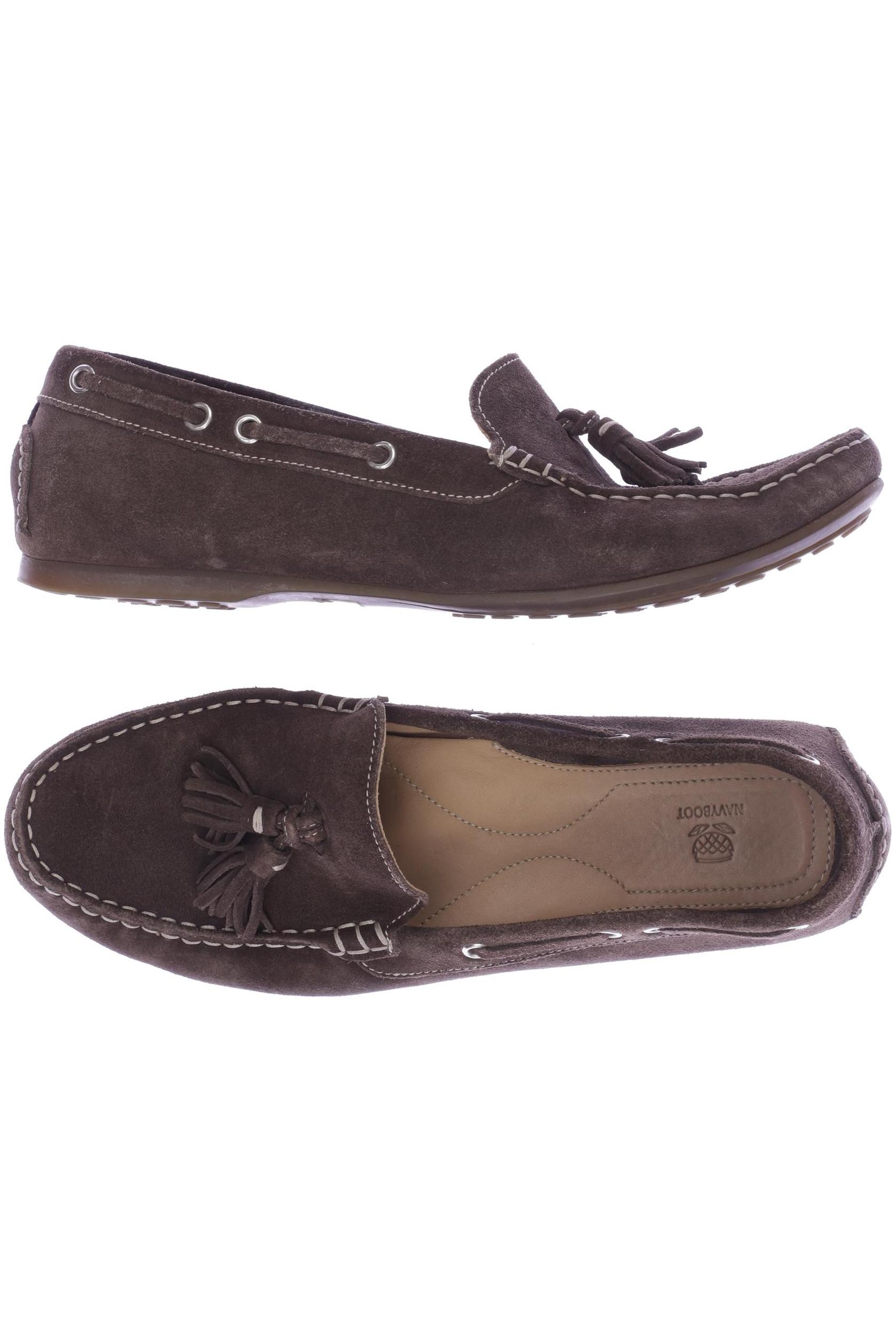 

Navyboot Damen Halbschuh, braun, Gr. 40