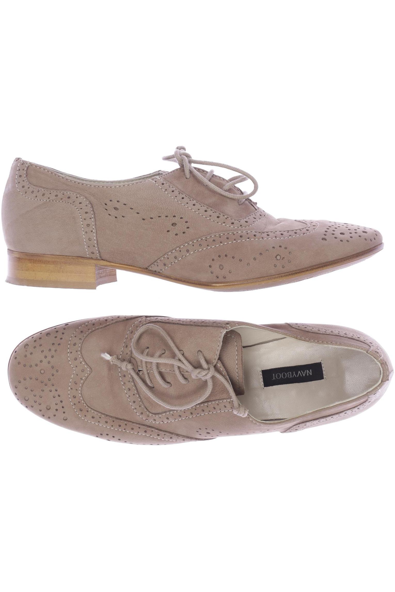 

Navyboot Damen Halbschuh, beige, Gr. 37