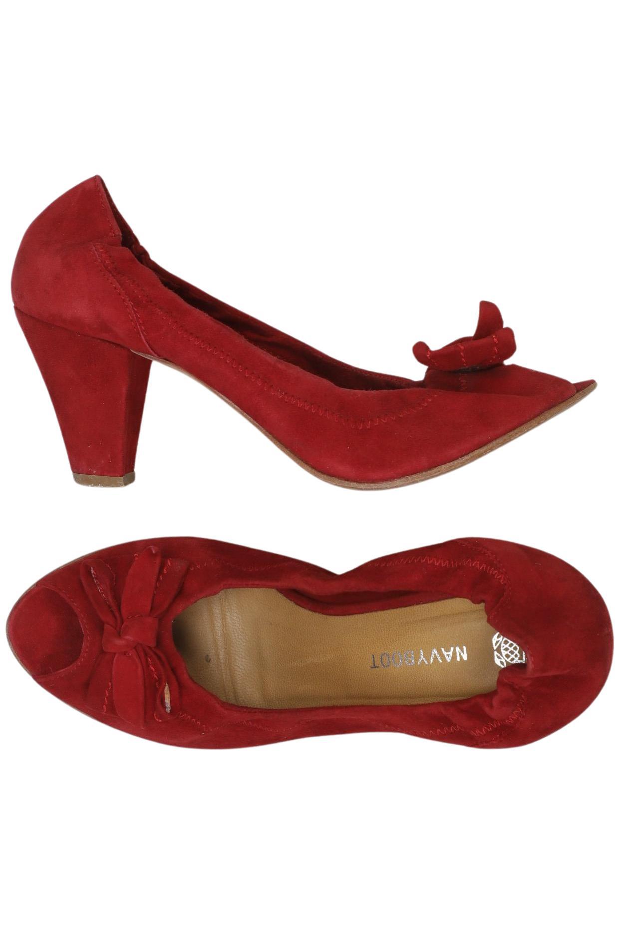 

Navyboot Damen Pumps, rot, Gr. 39