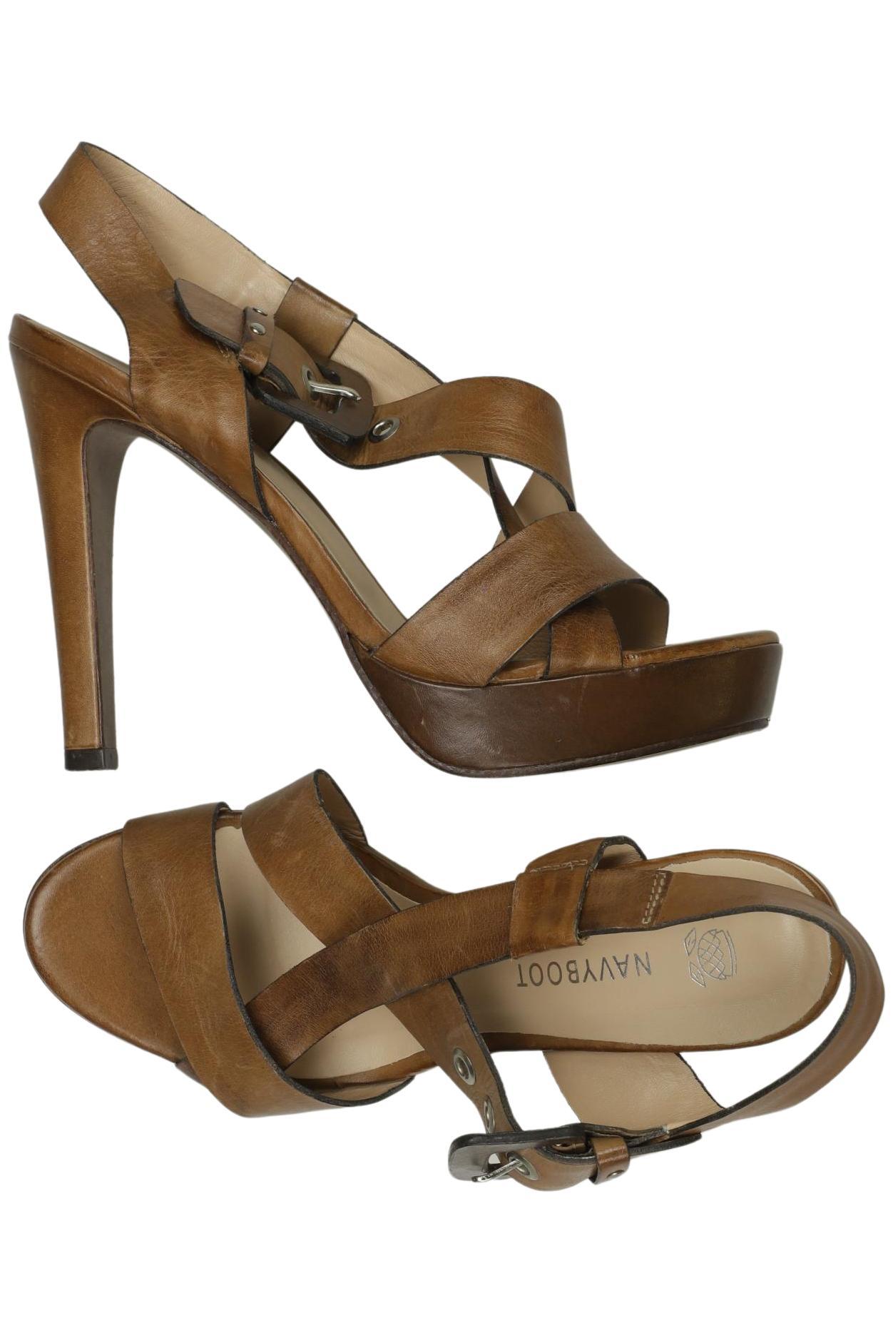 

Navyboot Damen Sandale, braun, Gr. 38