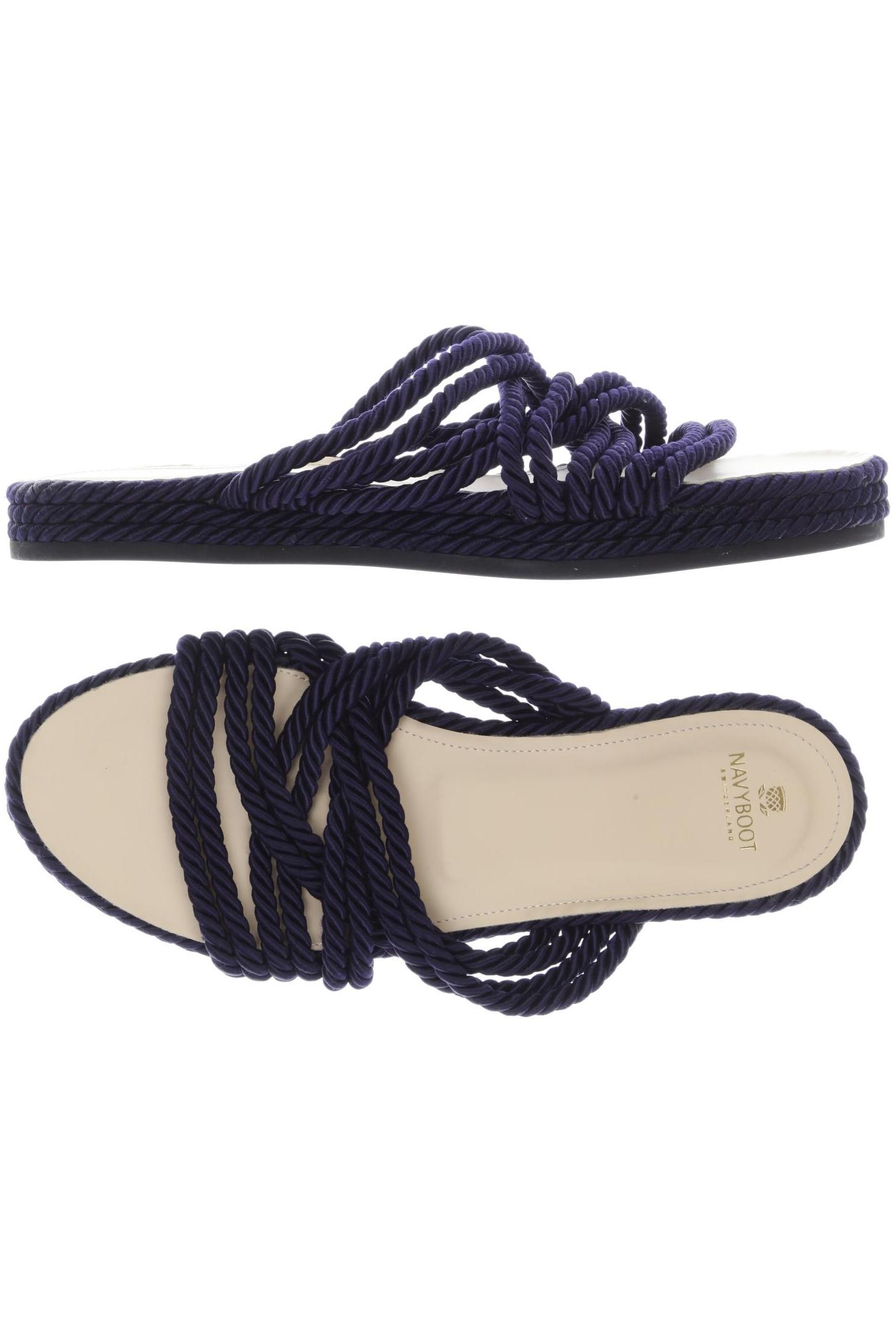

Navyboot Damen Sandale, marineblau, Gr. 41