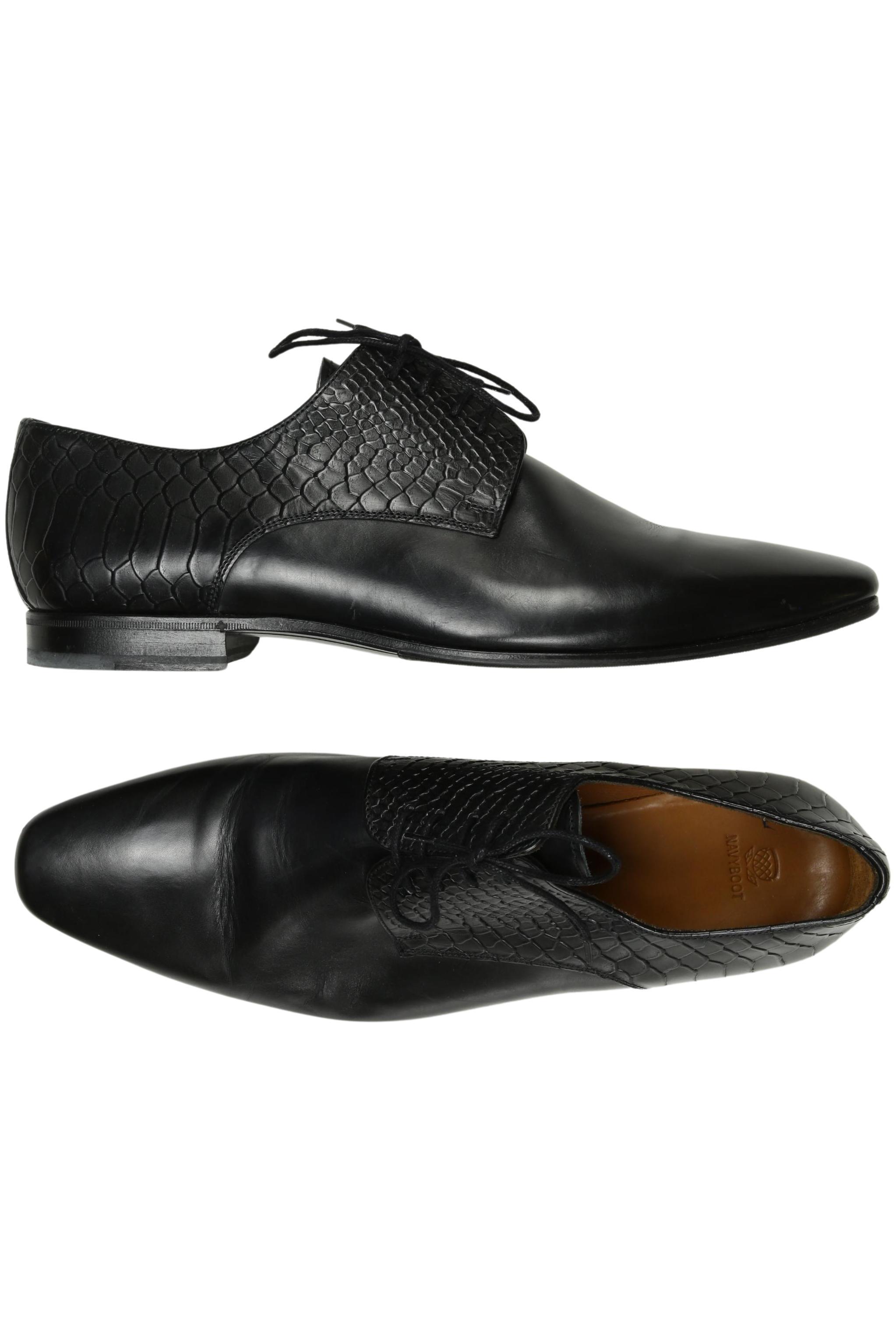 

Navyboot Herren Halbschuh, schwarz, Gr. 45