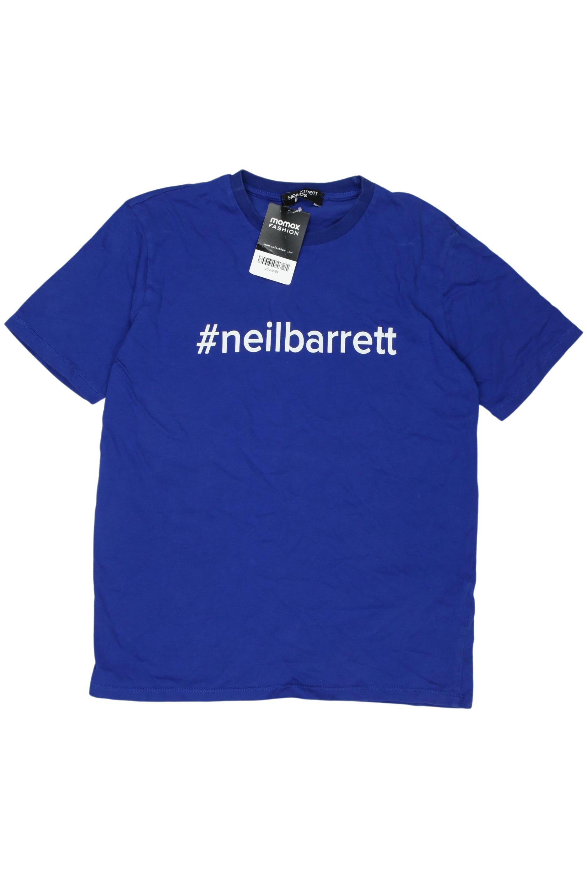 

Neil Barrett Herren T-Shirt, blau, Gr. 164