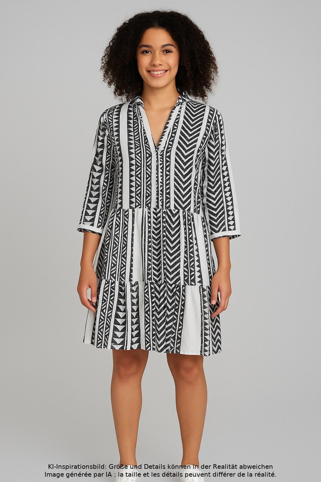 

NEO Noir Damen Kleid, mehrfarbig, Gr. 36