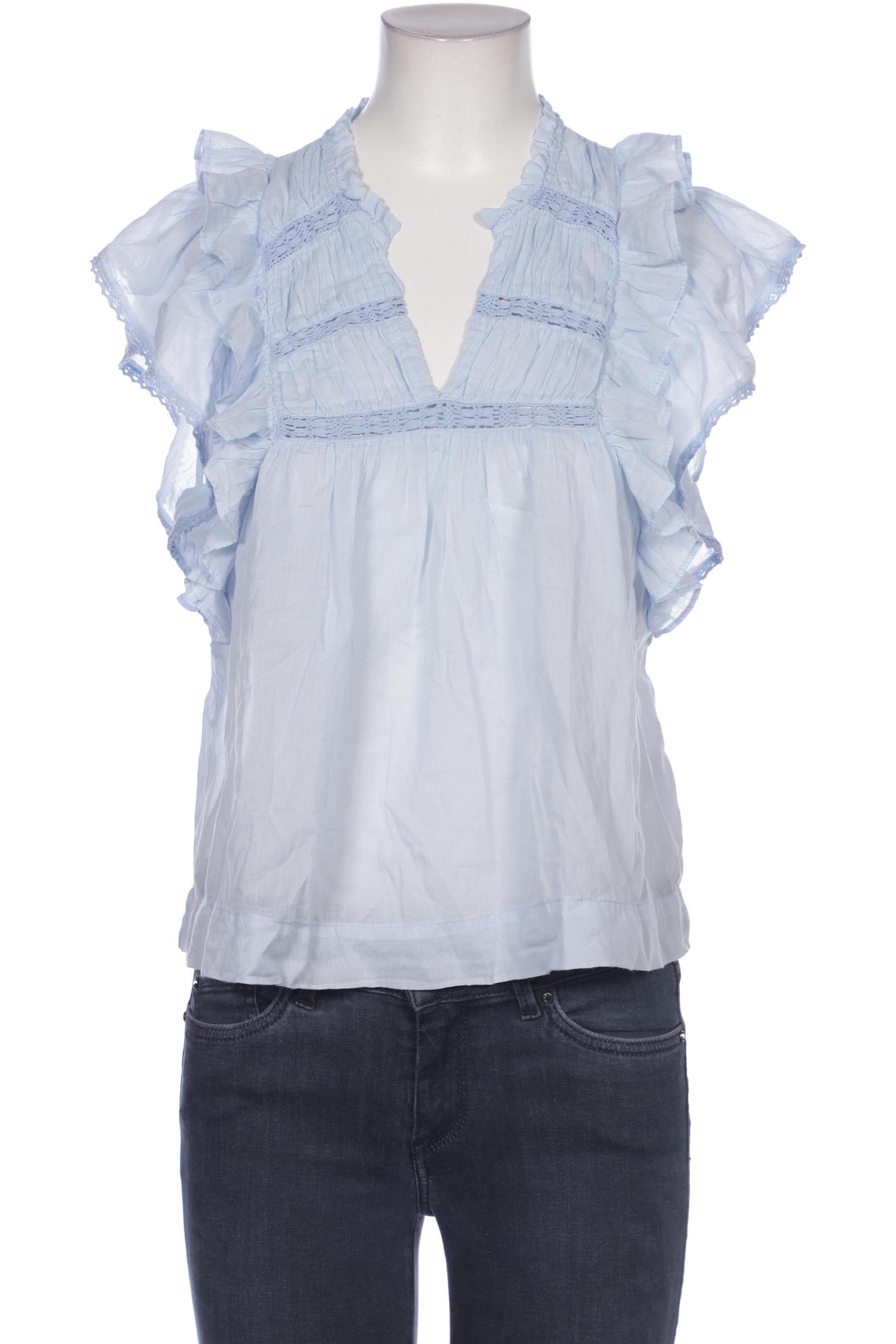 

NEO Noir Damen Bluse, hellblau, Gr. 38