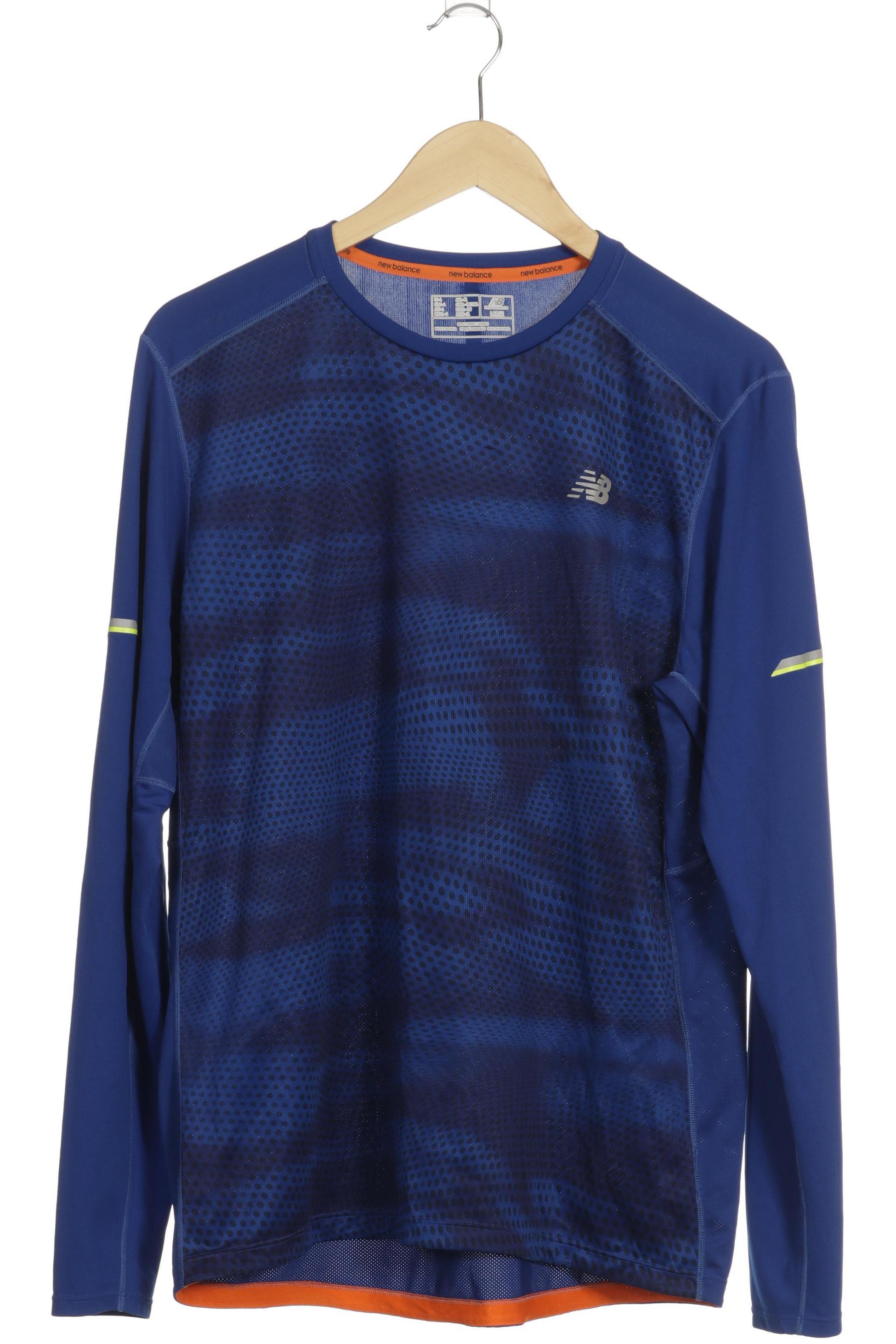 Thumbnail - New Balance Herren Langarmshirt, blau, Gr.