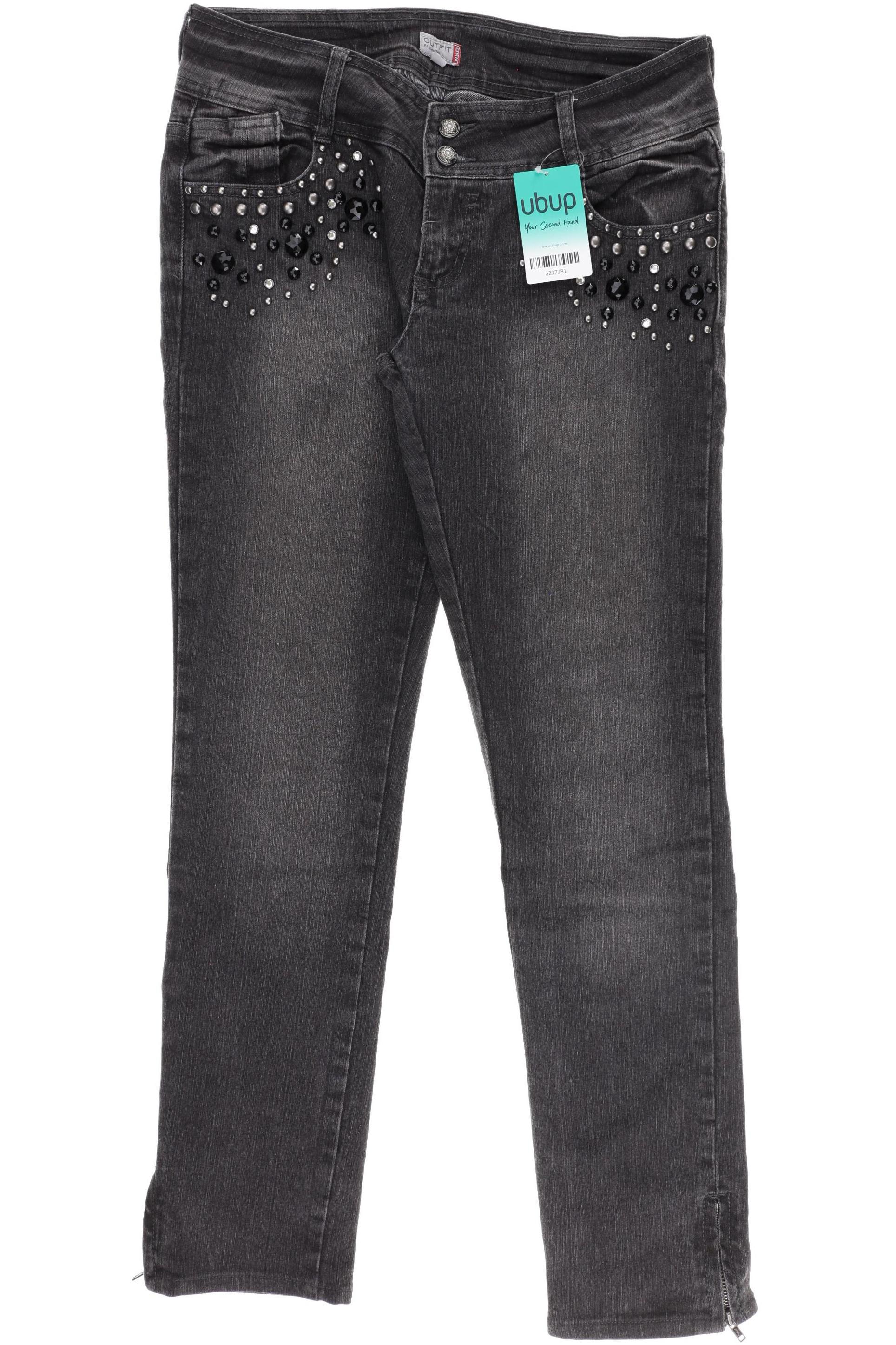 

Second Hand Einzelstücke Damen Jeans, schwarz, Gr. 40