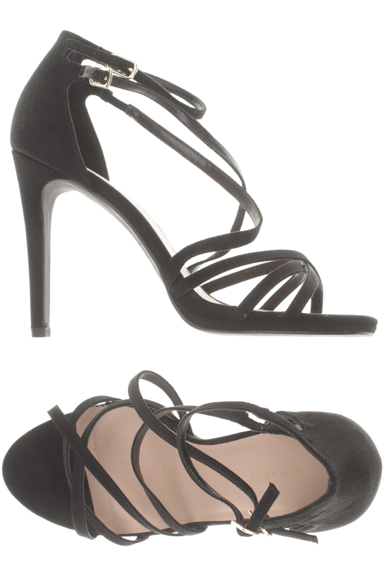 

New Look Damen Sandale, schwarz, Gr. 40