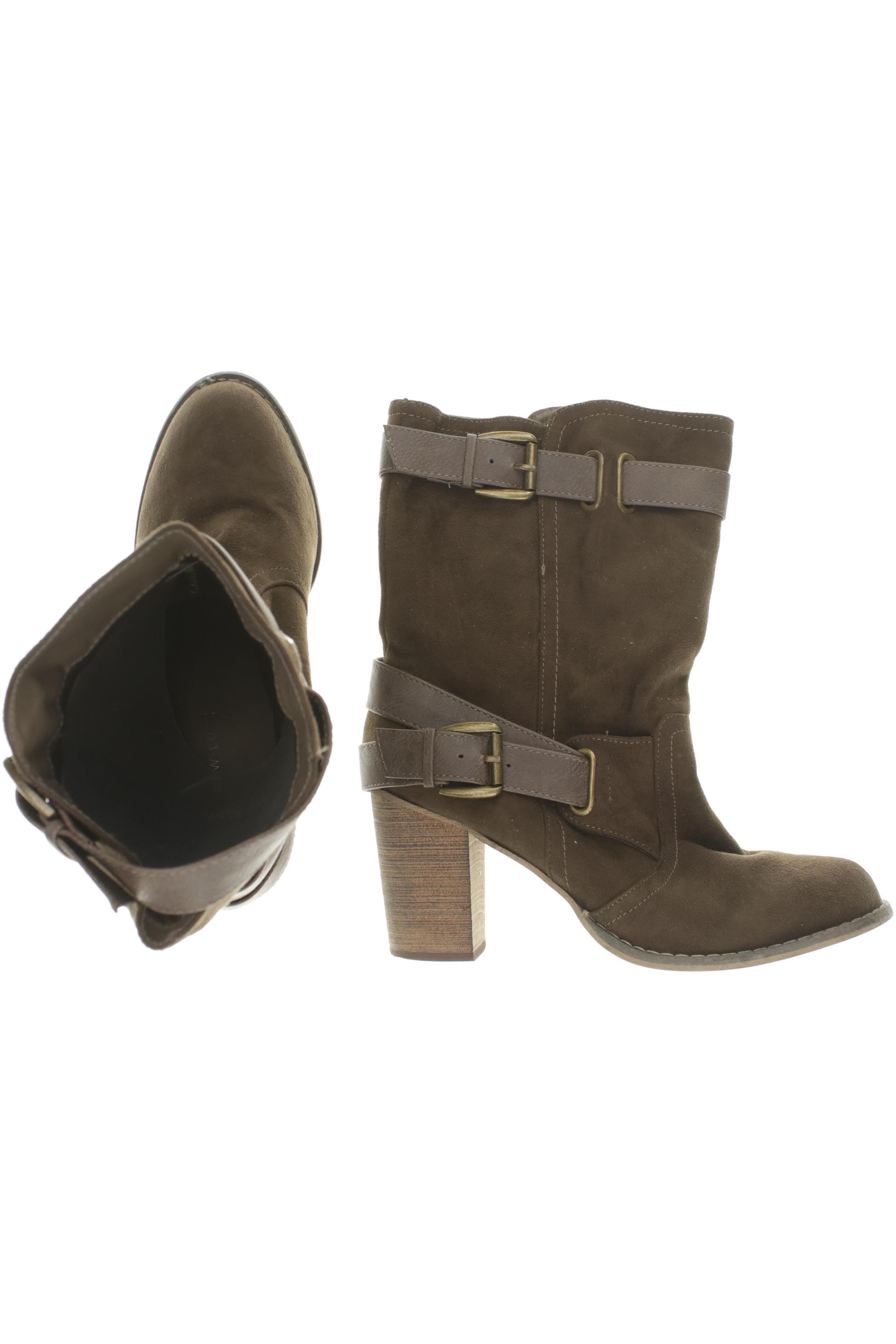 

New Look Damen Stiefel, grün, Gr. 40