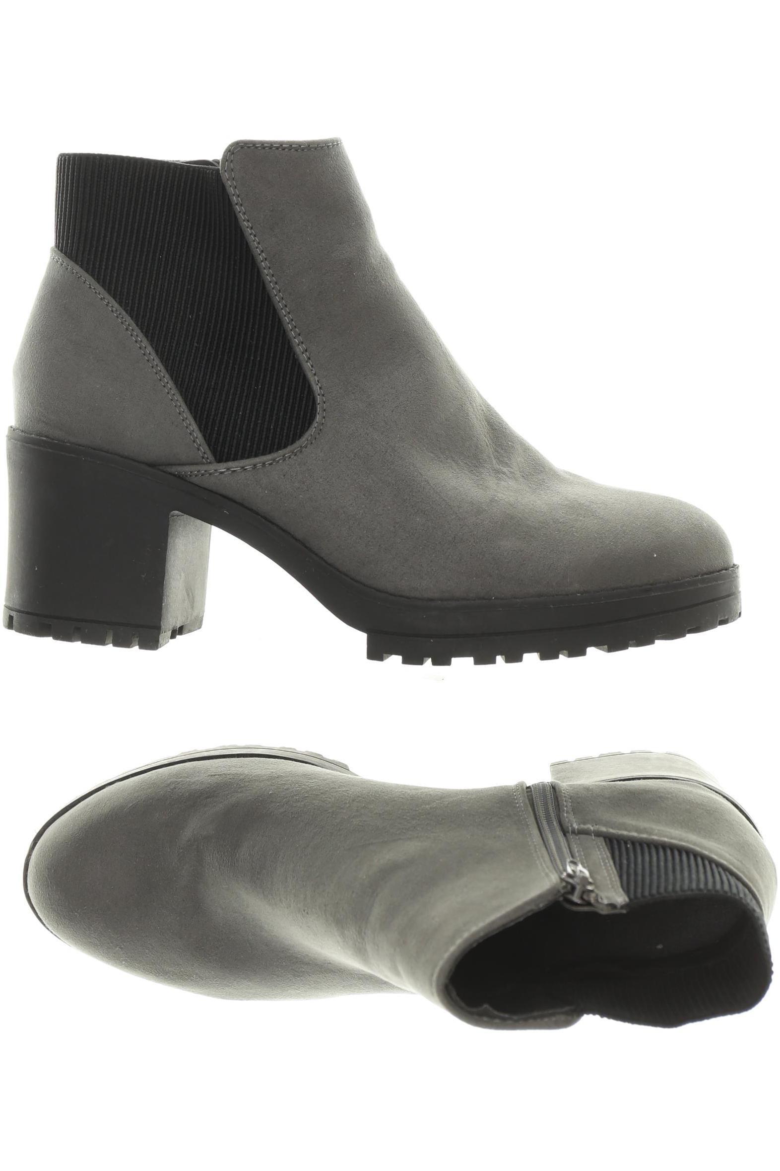 

New Look Damen Stiefelette, grau, Gr. 40