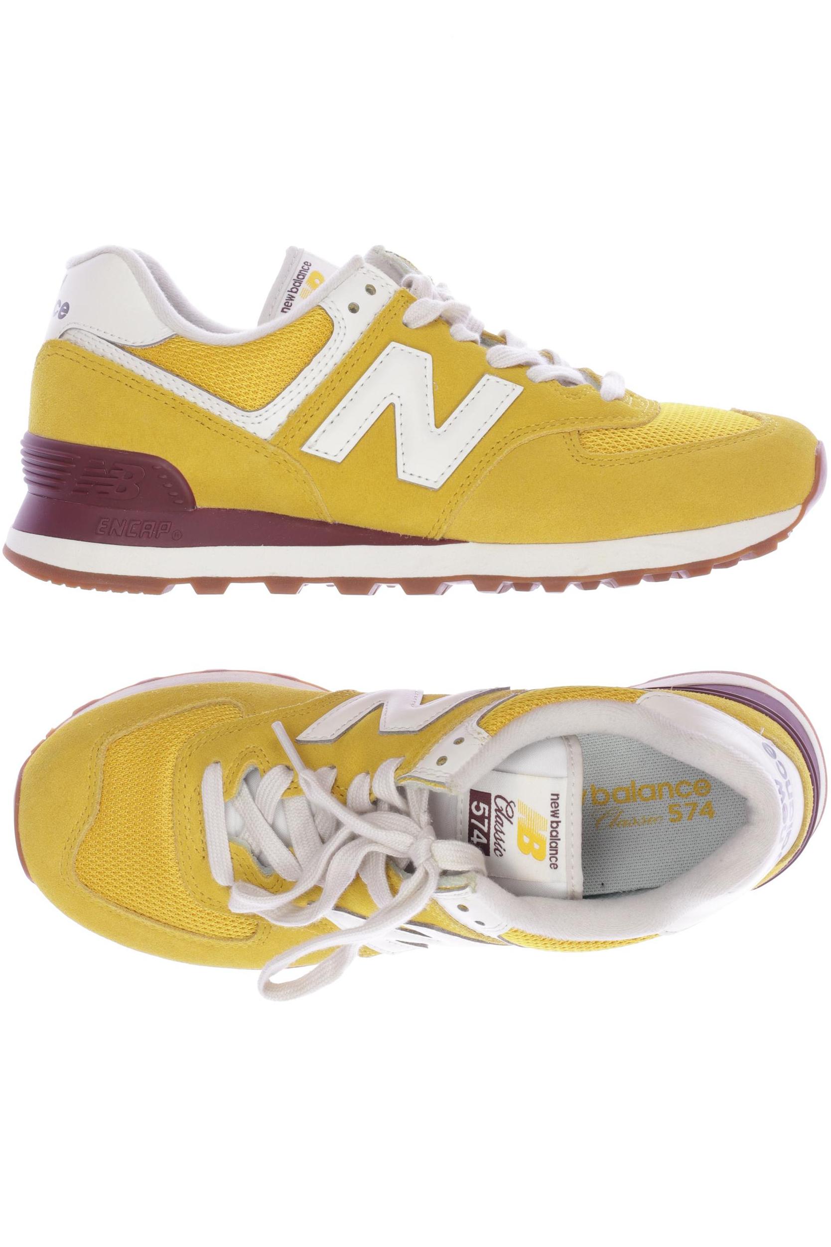 

New Balance Damen Sneakers, gelb, Gr. 40