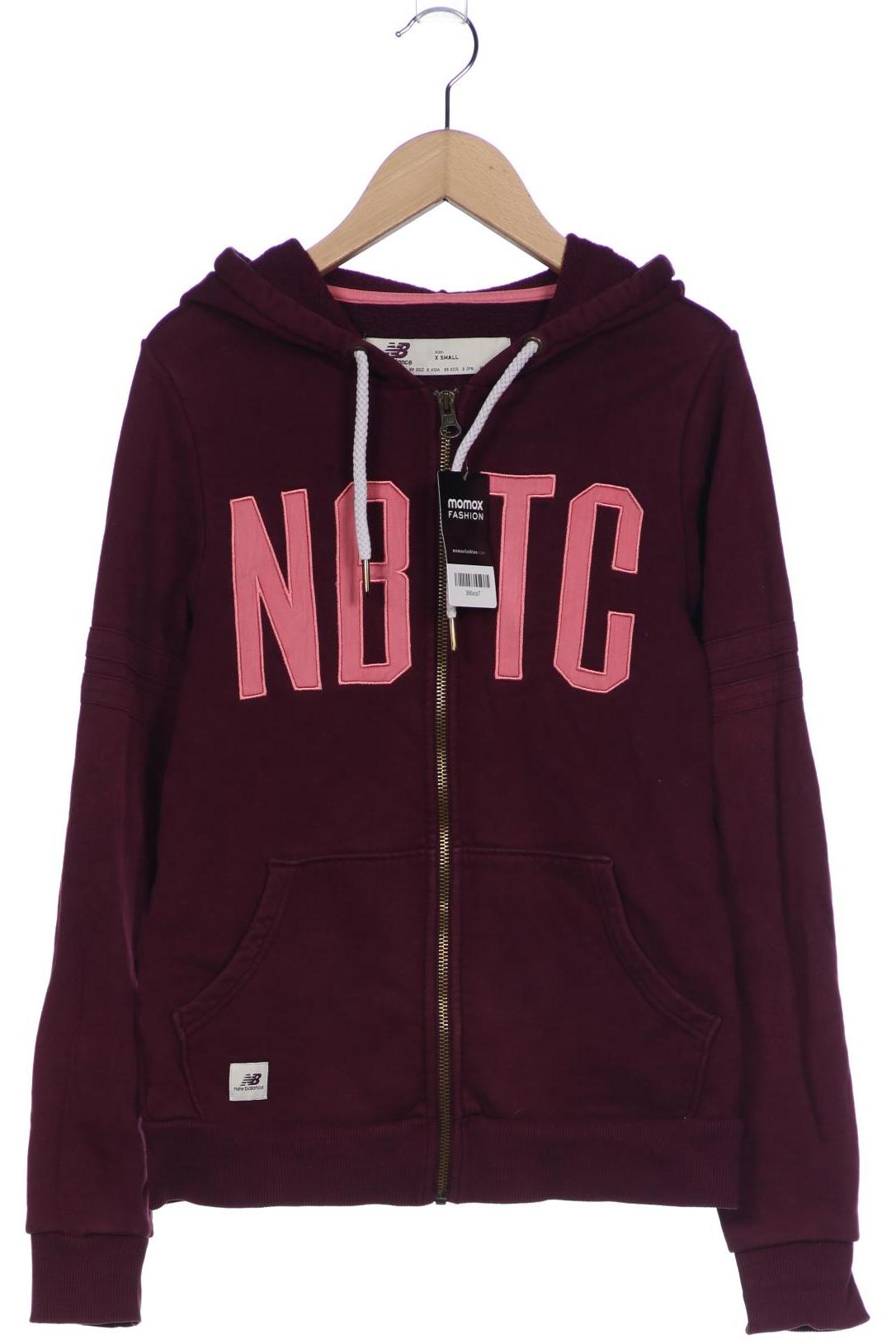 

New Balance Damen Kapuzenpullover, bordeaux, Gr. 34