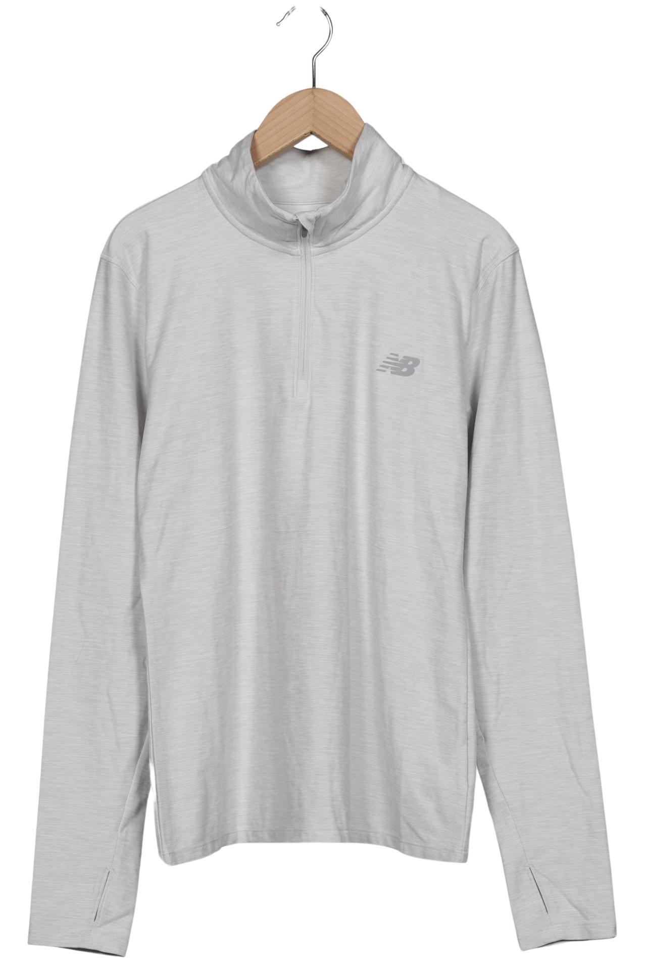 

New Balance Damen Langarmshirt, grau, Gr. 38