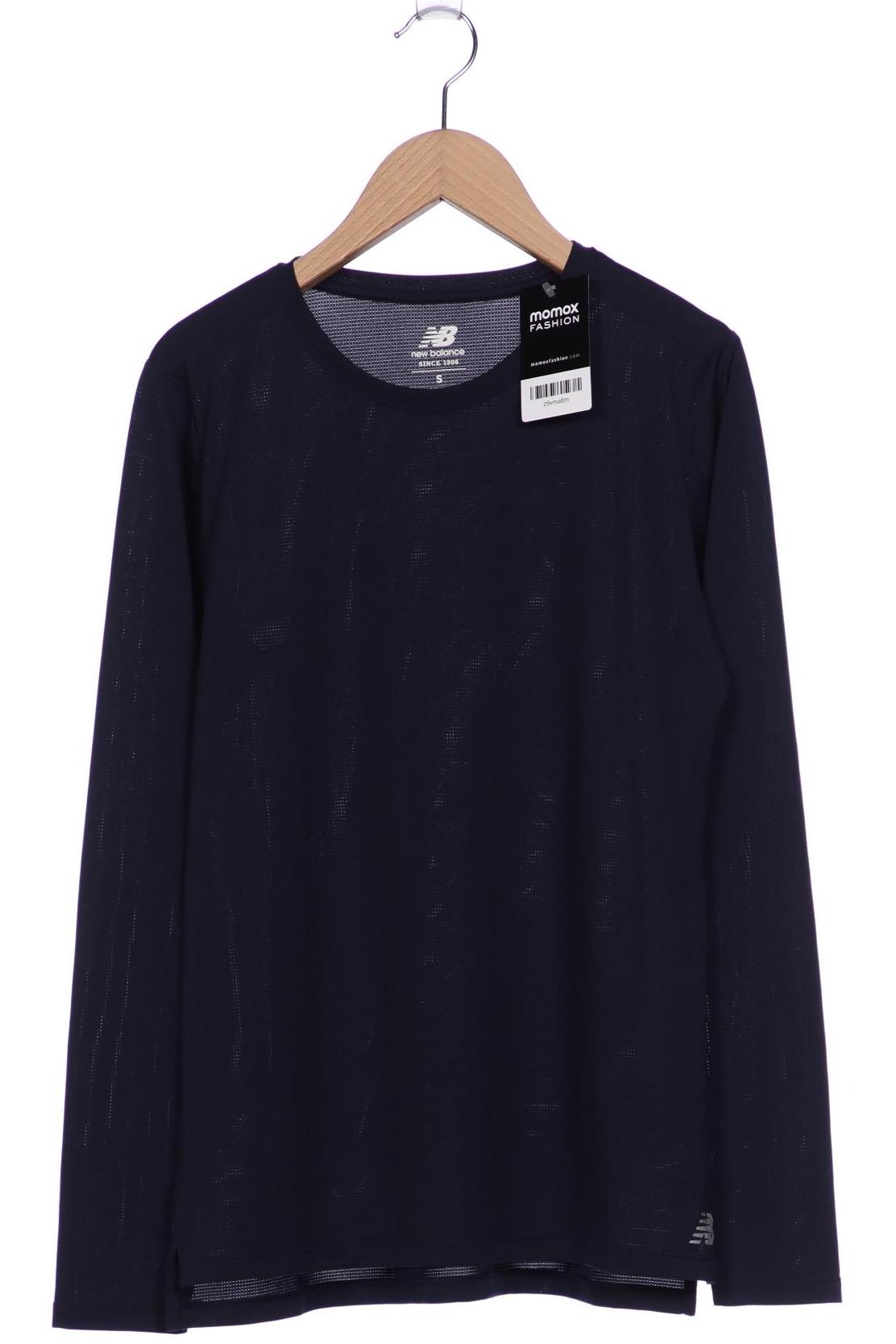 

New Balance Damen Langarmshirt, marineblau, Gr. 36