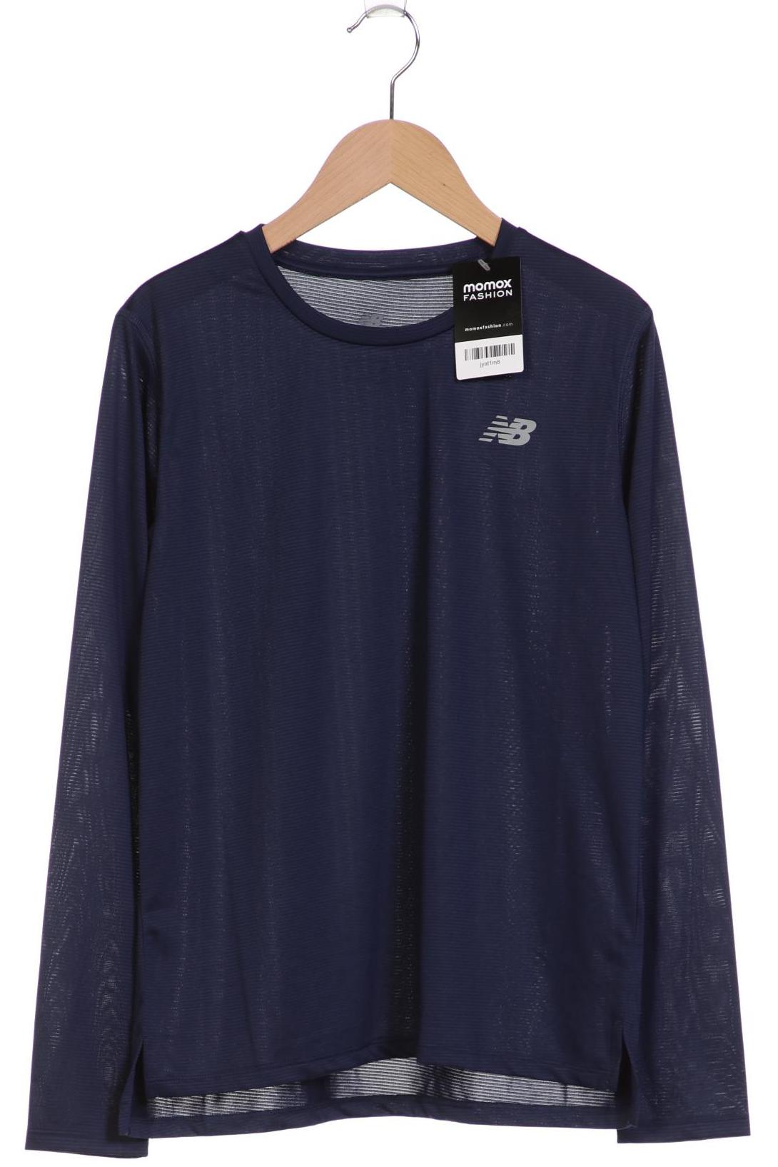 

New Balance Damen Langarmshirt, marineblau, Gr. 36