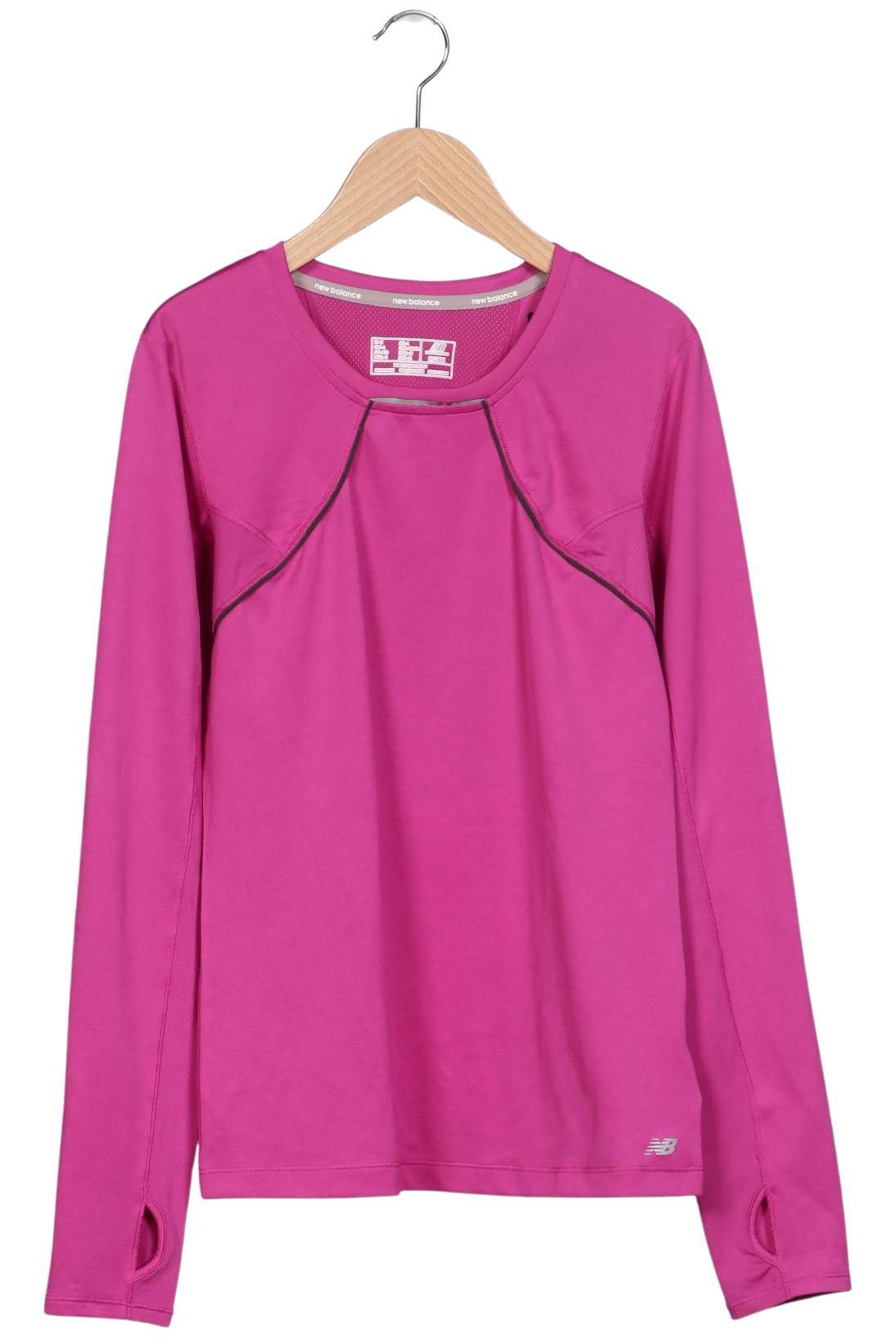 

New Balance Damen Langarmshirt, pink, Gr. 42