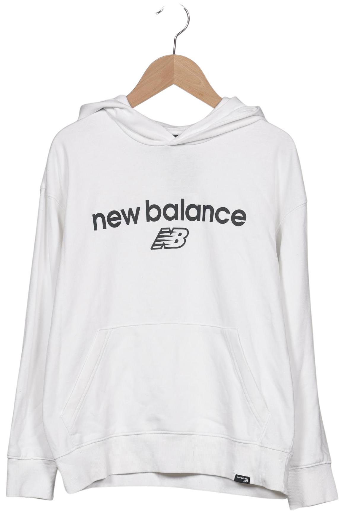 

New Balance Damen Kapuzenpullover, weiß, Gr. 34