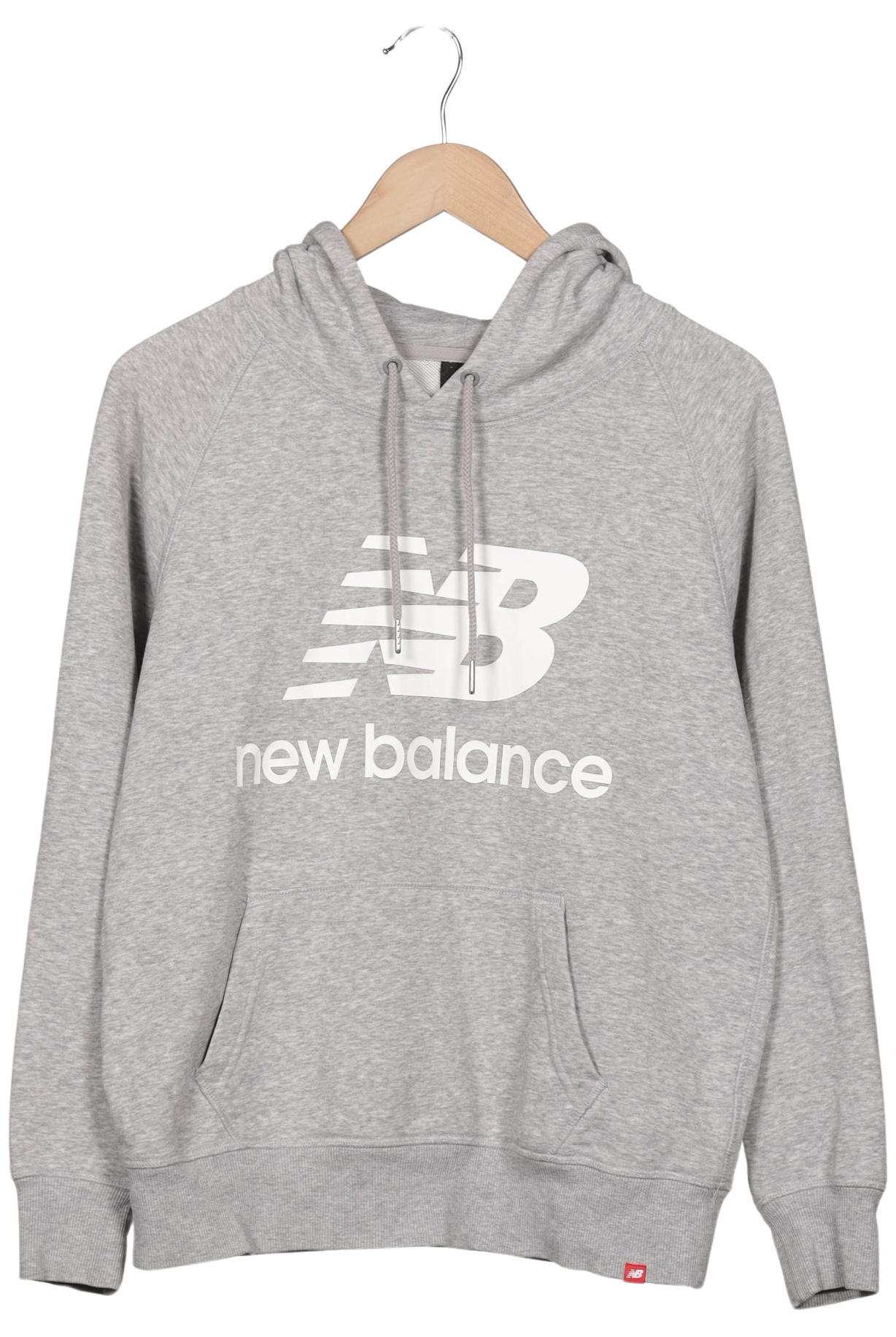 

New Balance Damen Kapuzenpullover, grau, Gr. 38