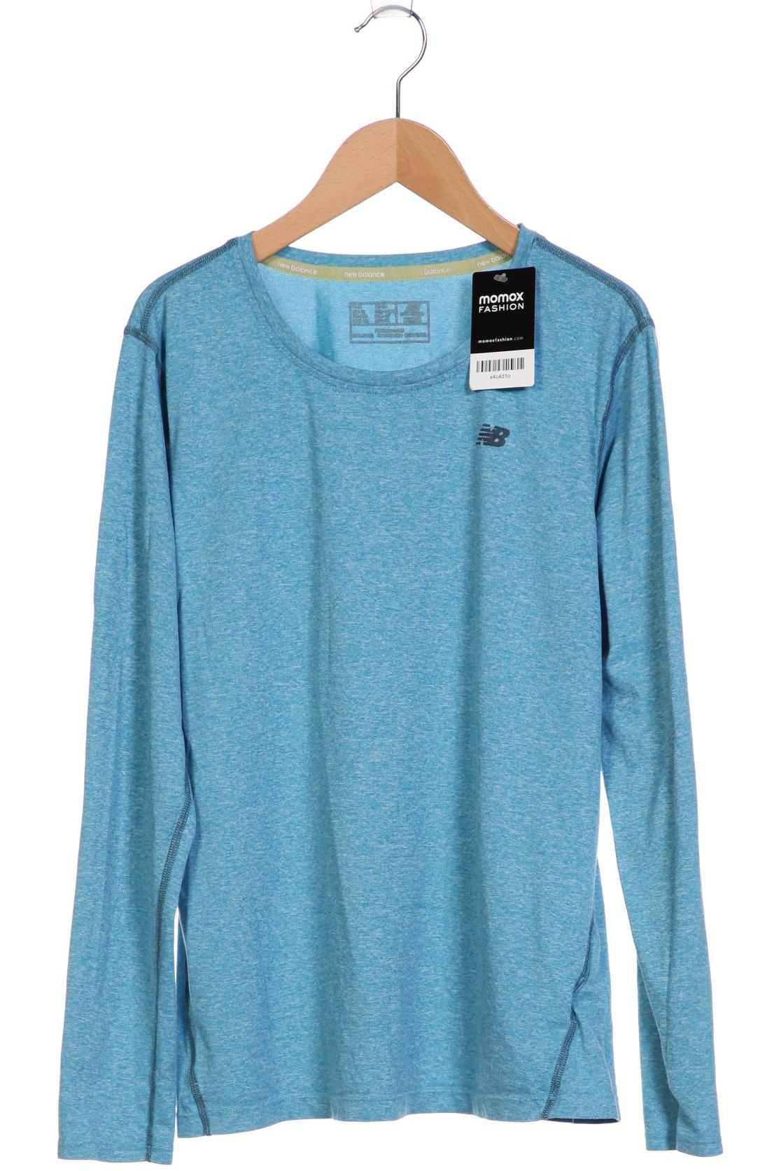 

New Balance Damen Langarmshirt, blau, Gr. 42
